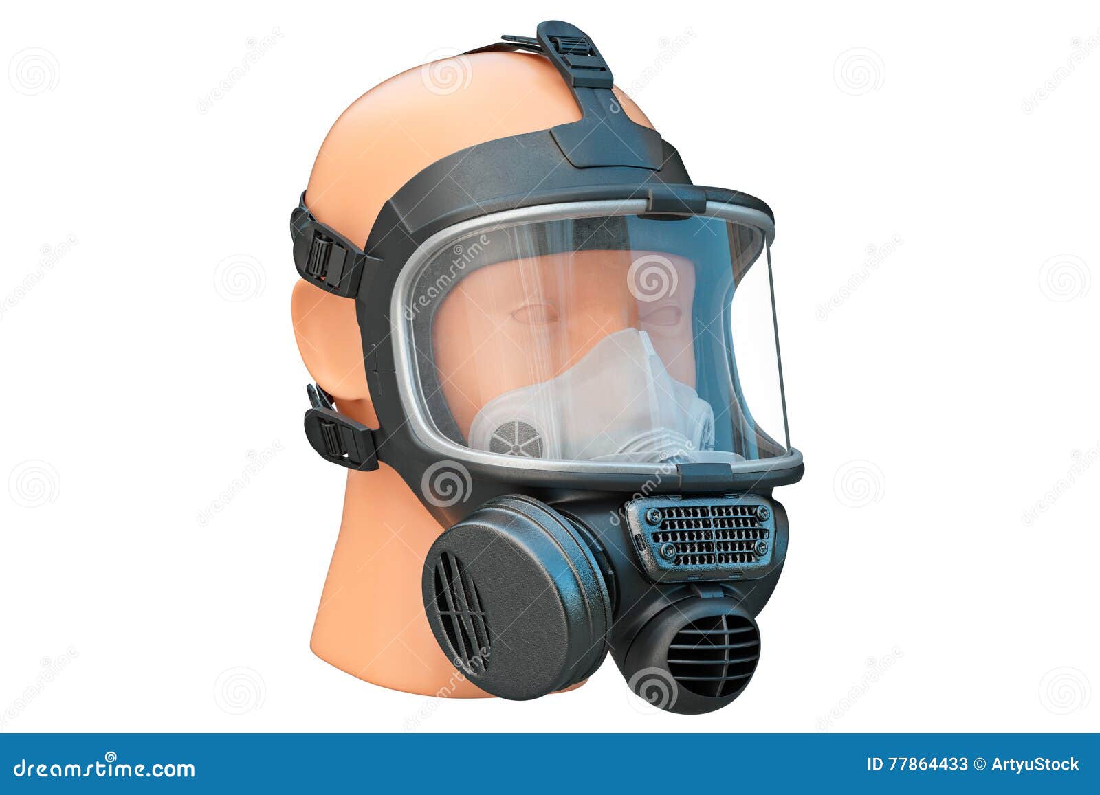 Safety pro mask stock illustration. Illustration of locks 77864433