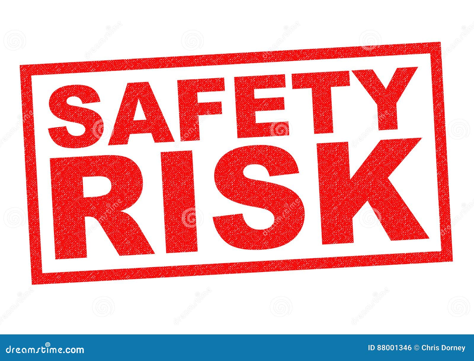 SAFETY RISK stock illustration. Illustration of alarm - 88001346