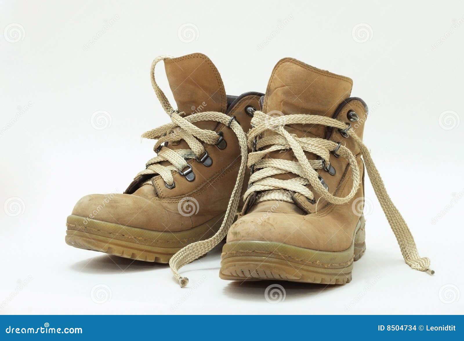 Safety shoes stock photo. Image of leather, lace, illumination - 8504734