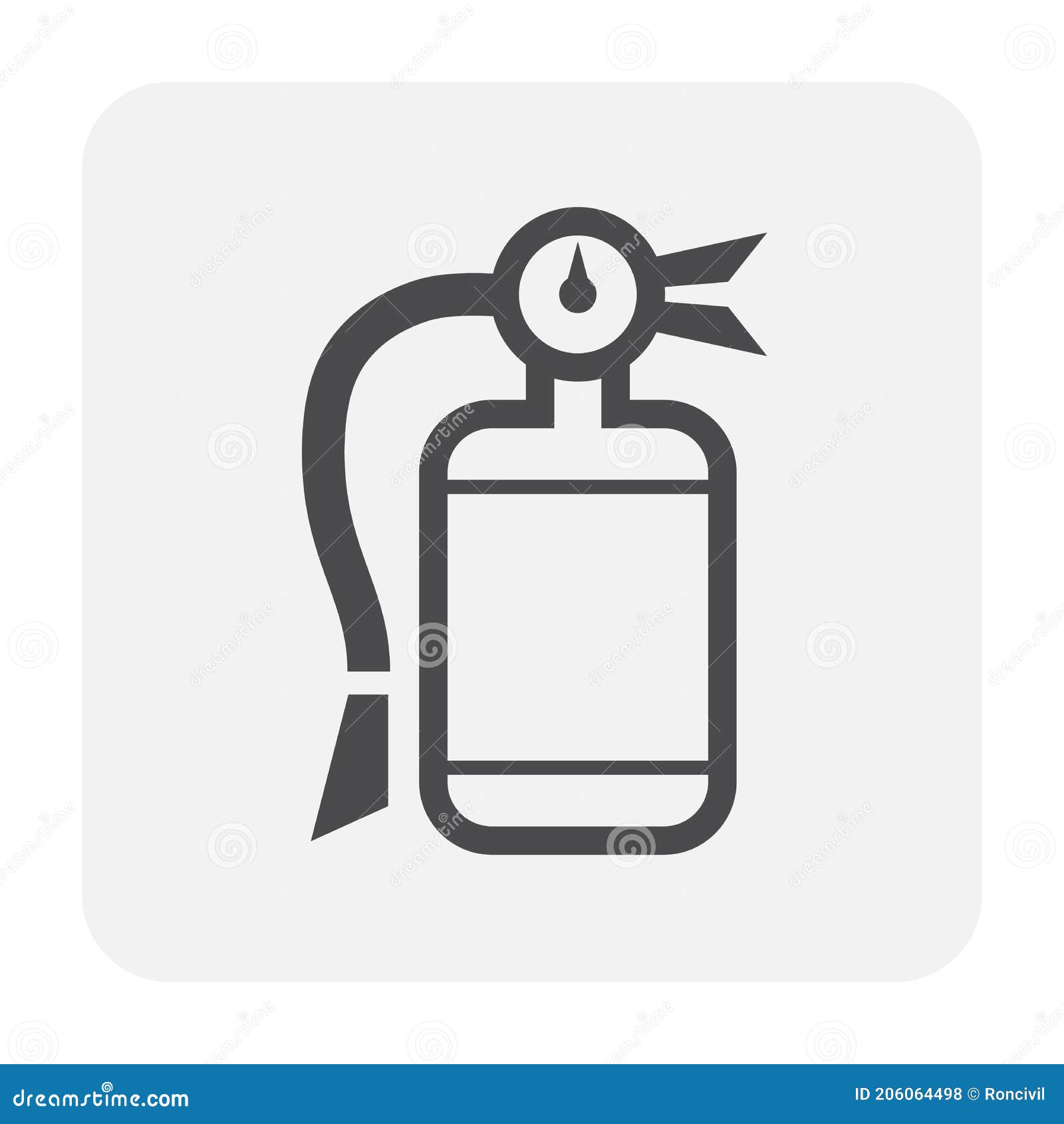 Safety tools vector icon stock vector. Illustration of device 206064498