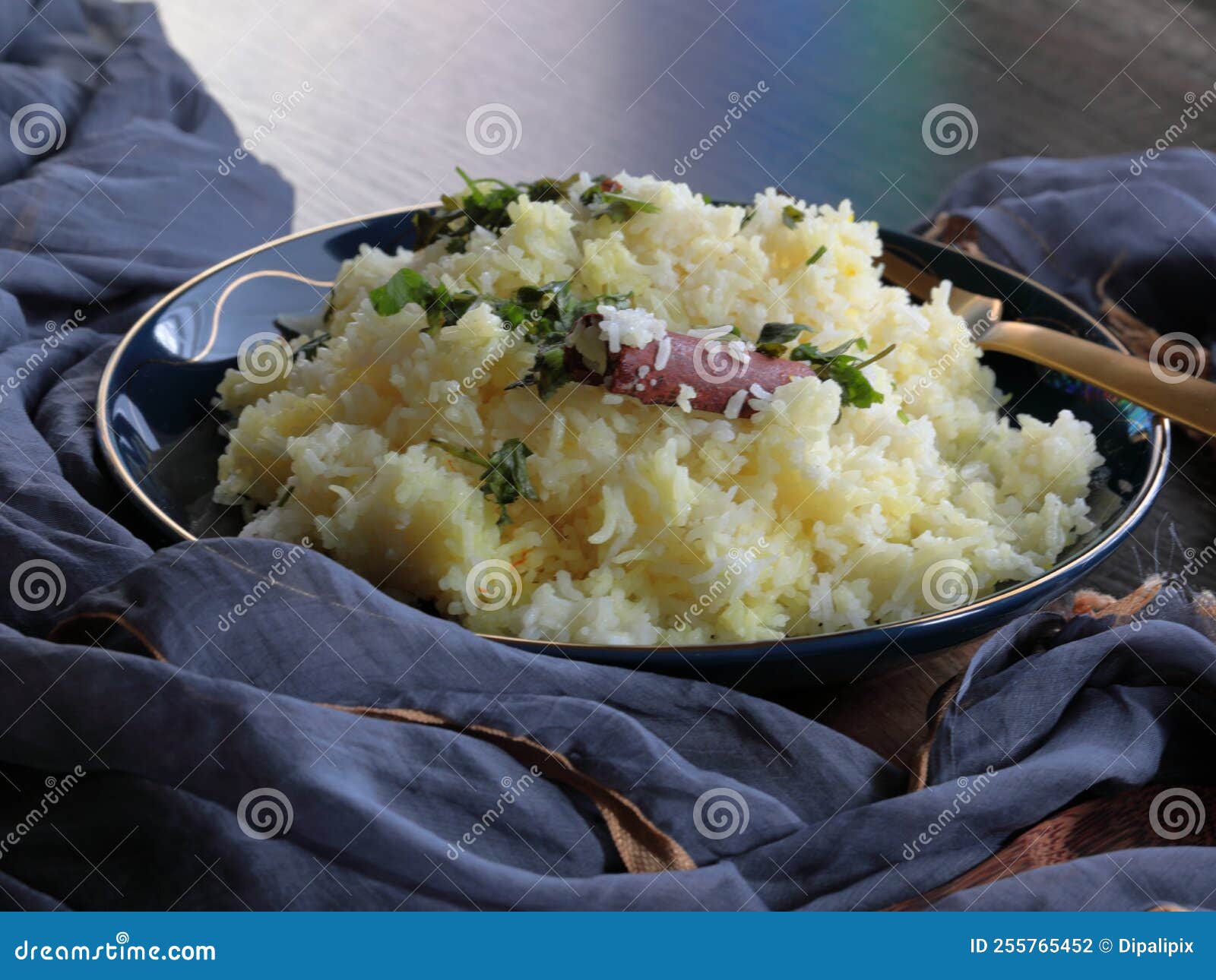saffron rice or zafrani pulao, pilaf