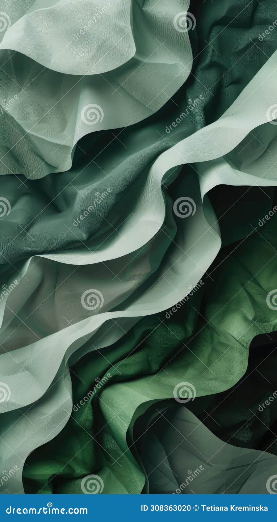 Sage Green and Charcoal Grey Abstract Minimalist Stories Background, Vertical Wave Stock Photo ...