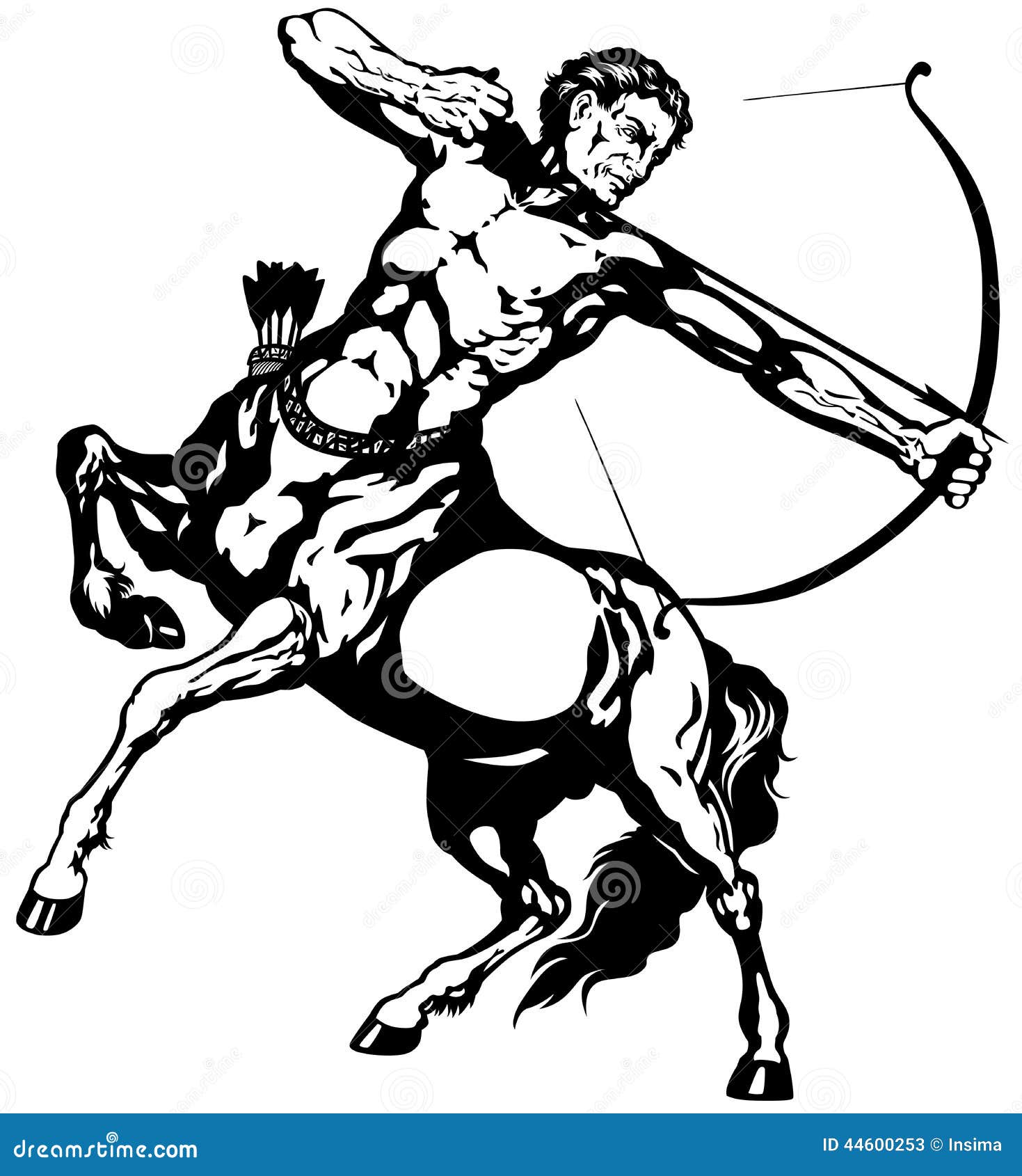 illustration stock sagittaire image