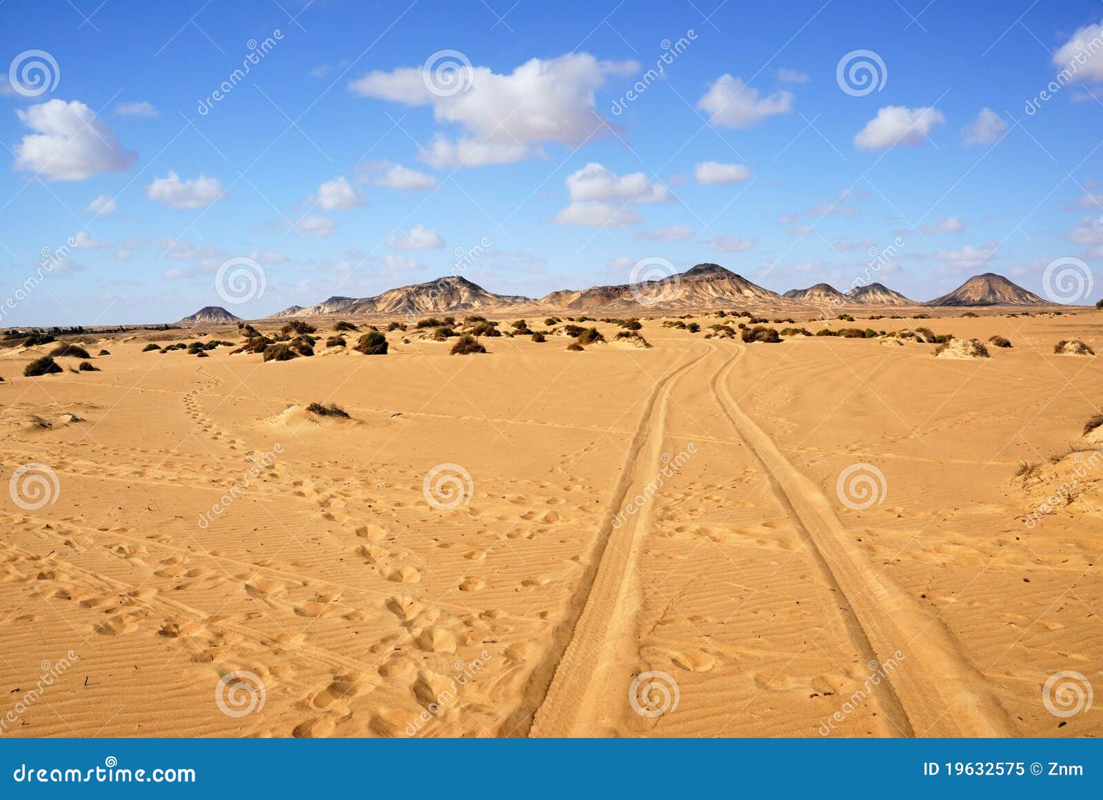 Sahara The Black Desert Egypt Stock Image Image Of