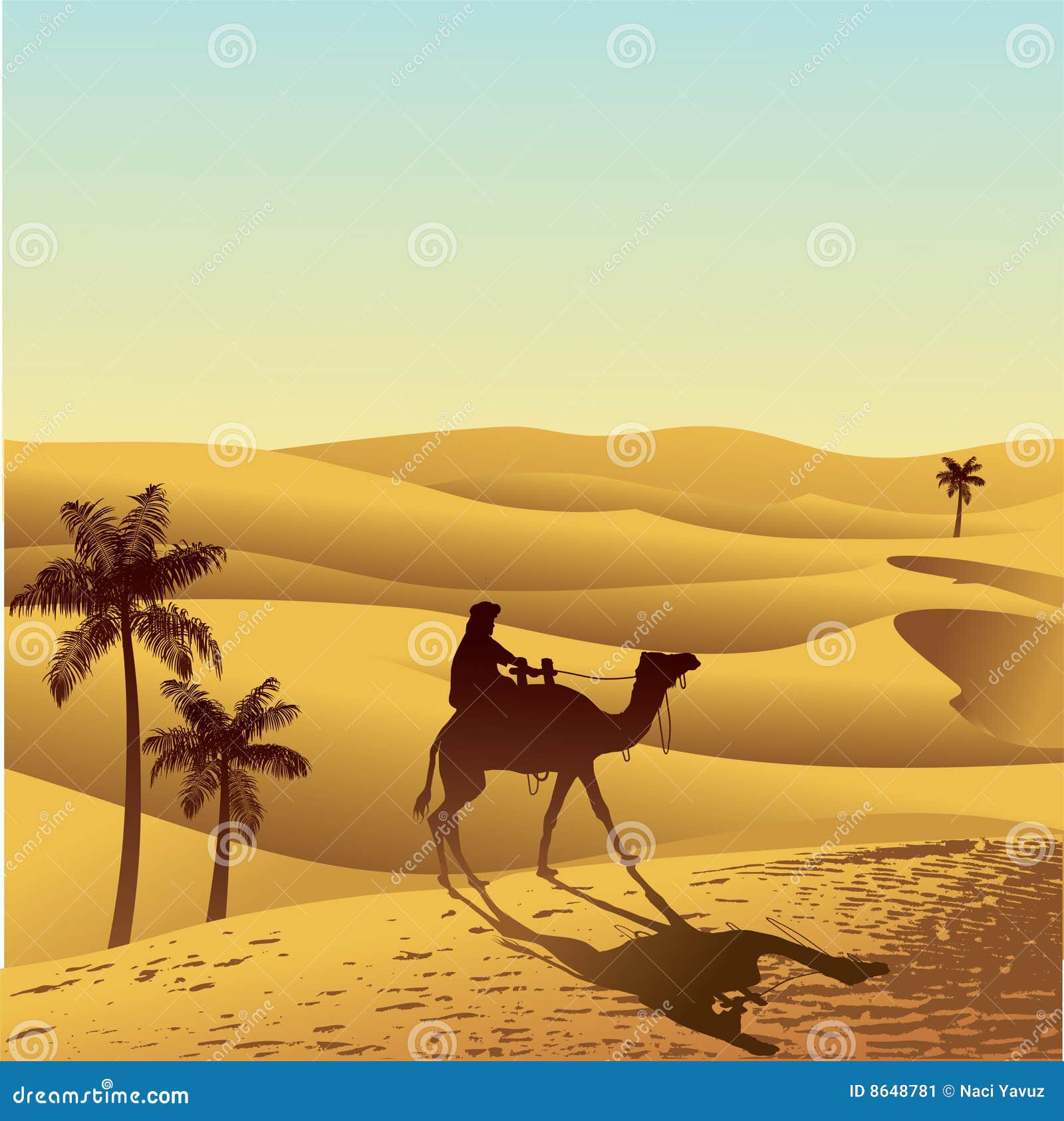 Пустыня Пальма верблюд