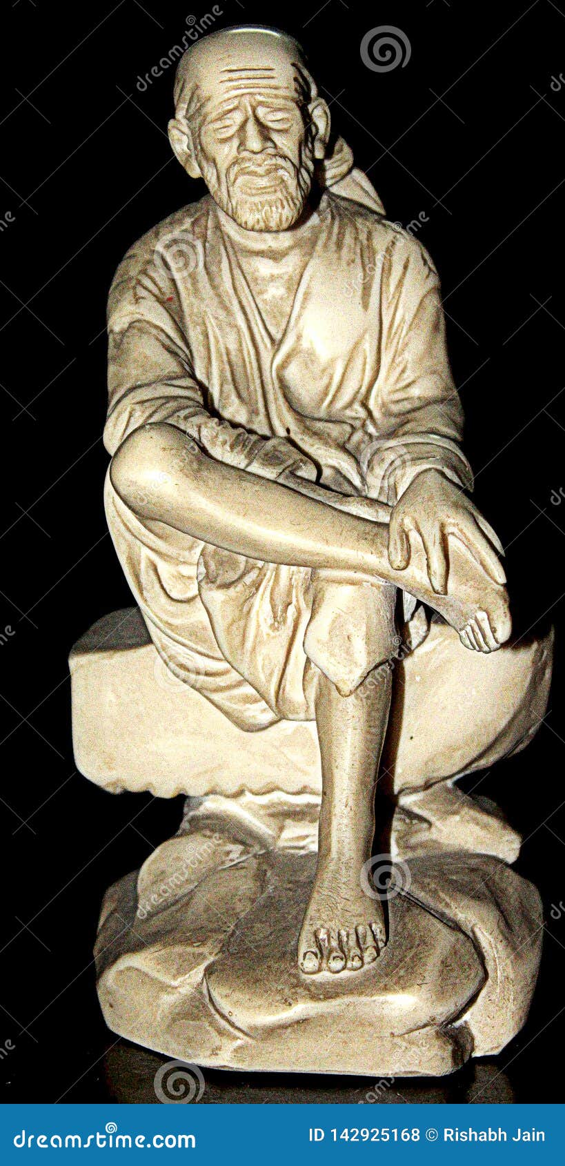 Sai baba god of hinduisim editorial stock photo. Image of statue ...