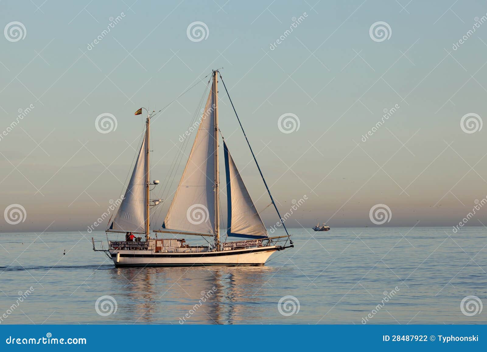 Sail Ship in the Mediterranean Sea Editorial Photography Image of