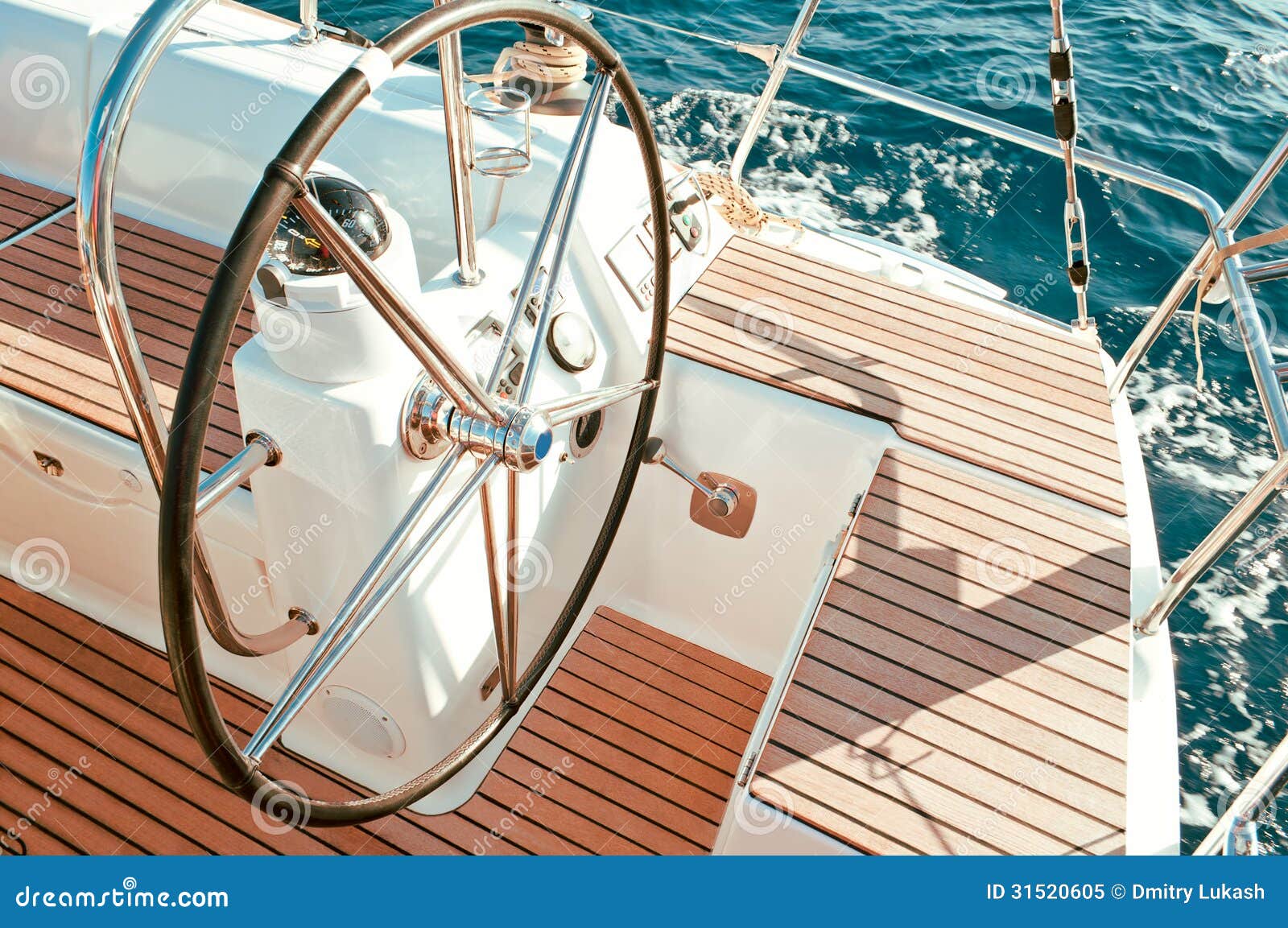 Sailboat Cockpit Royalty Free Stock Photo - Image: 31520605