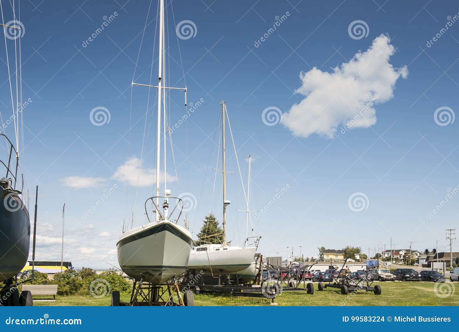 dry dock sailboat