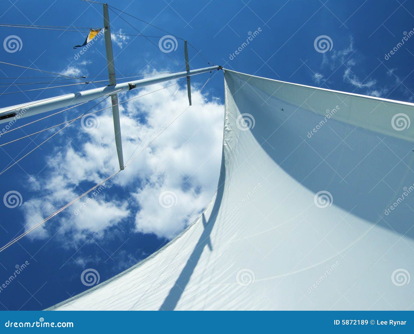 sailboat mast.