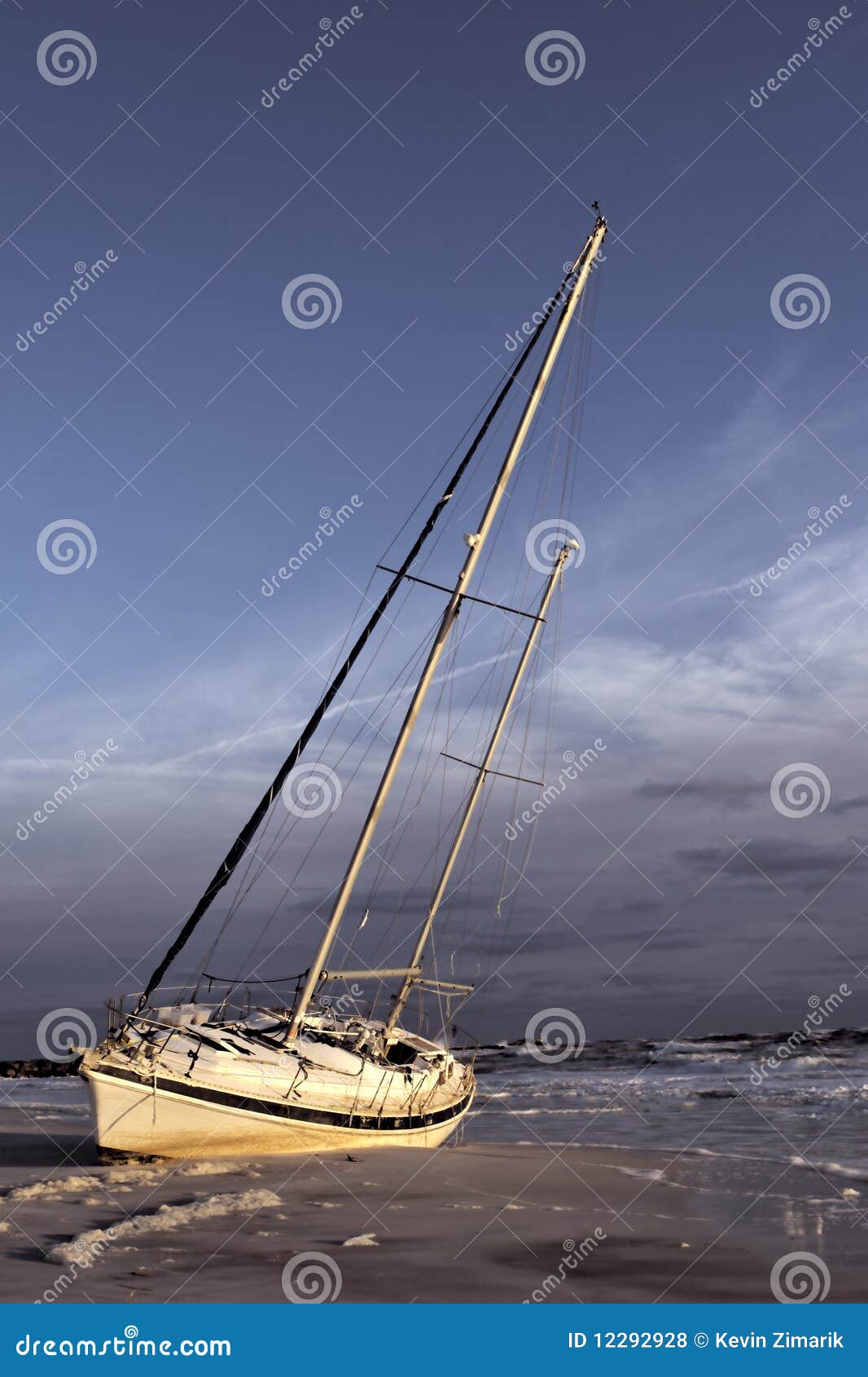 sailboat shipwrecked
