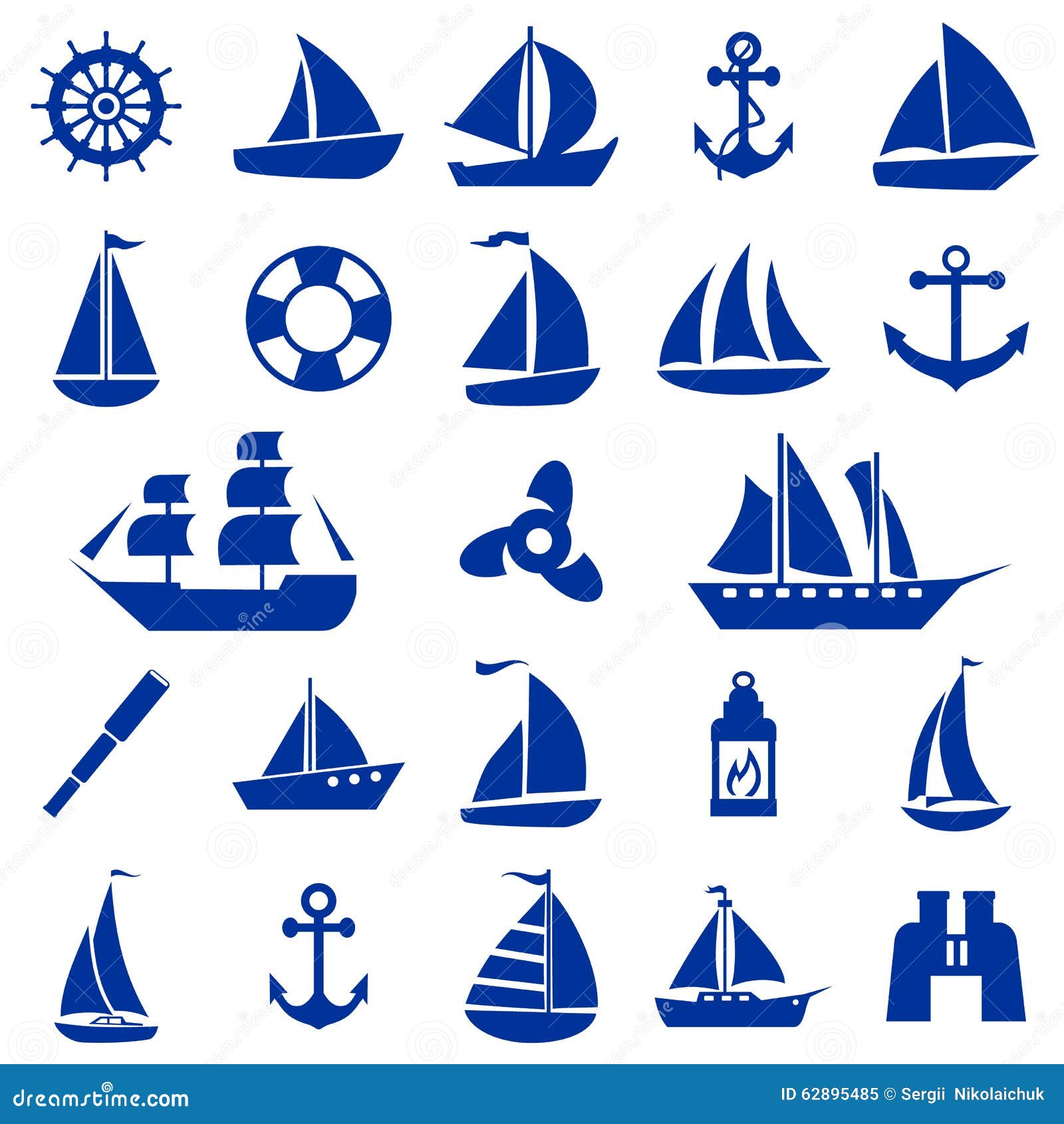 sailboat class symbols