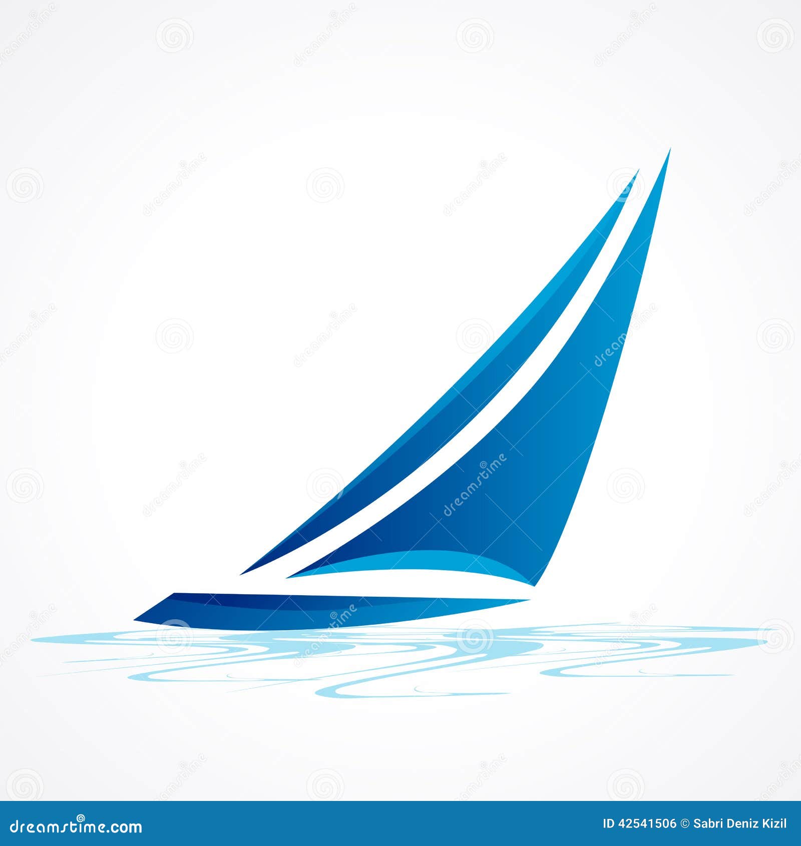 Sailboat Vector Stock Vector - Image: 42541506