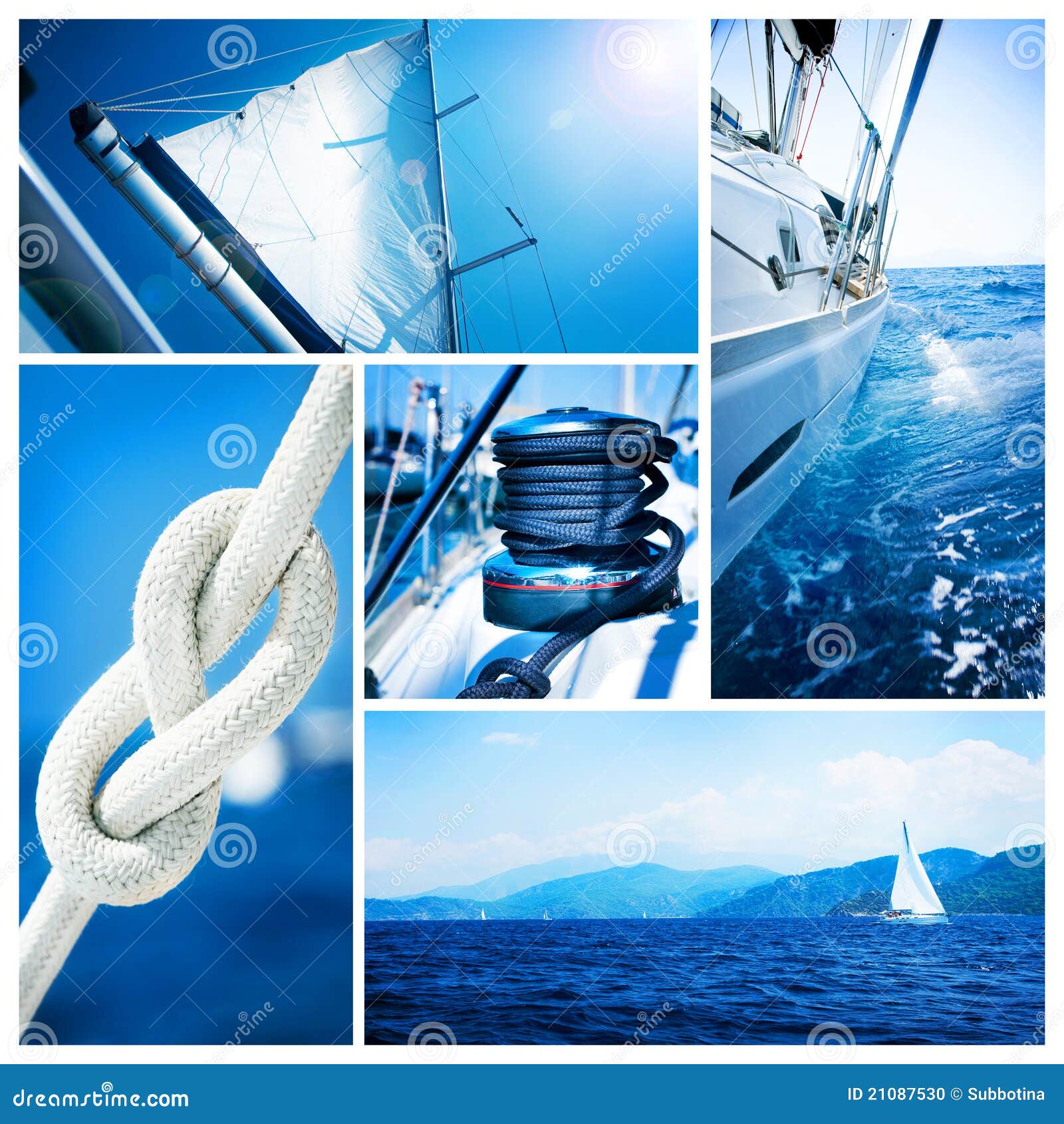 sailboat yacht collage.sailing