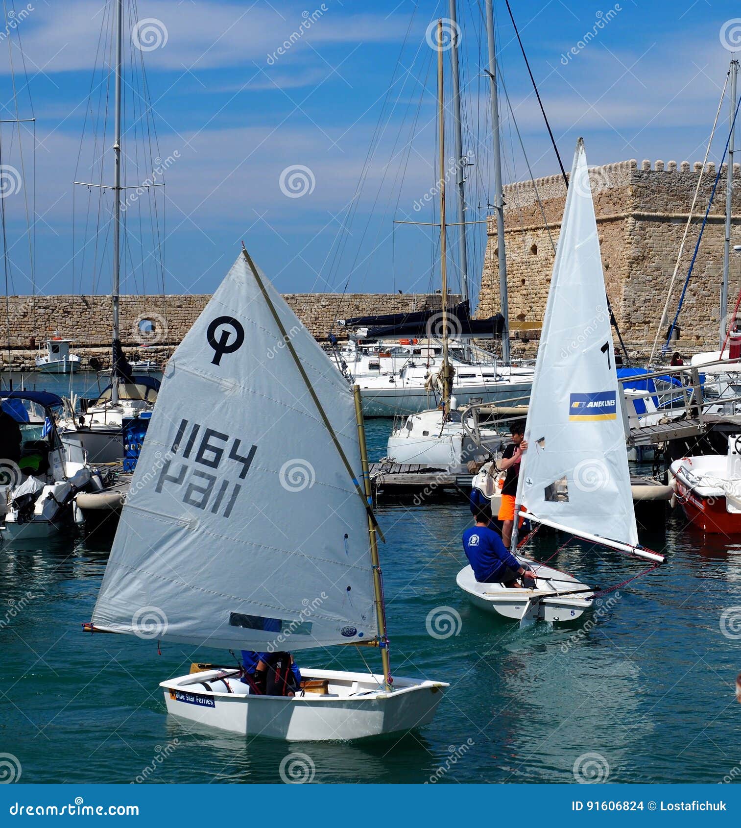 sailboats greece