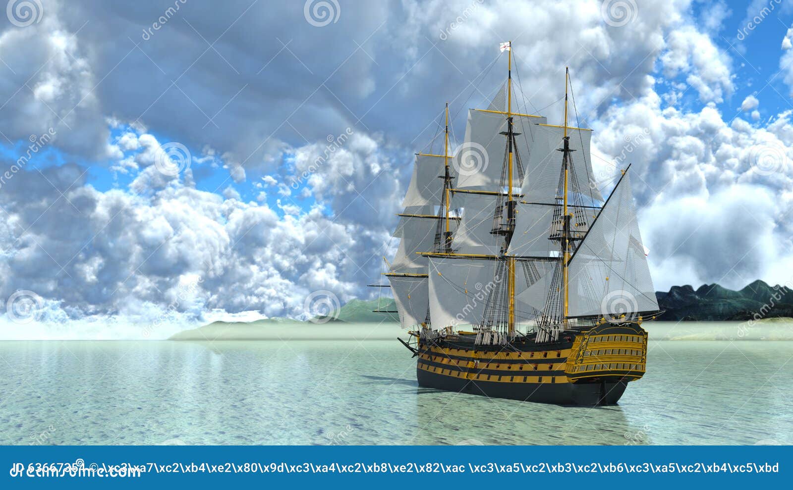Sailing Boat Stock Illustration Illustration Of Pirates 63667354 Sailing Boat Stock Illustration Illustration Of Pirates 63667354