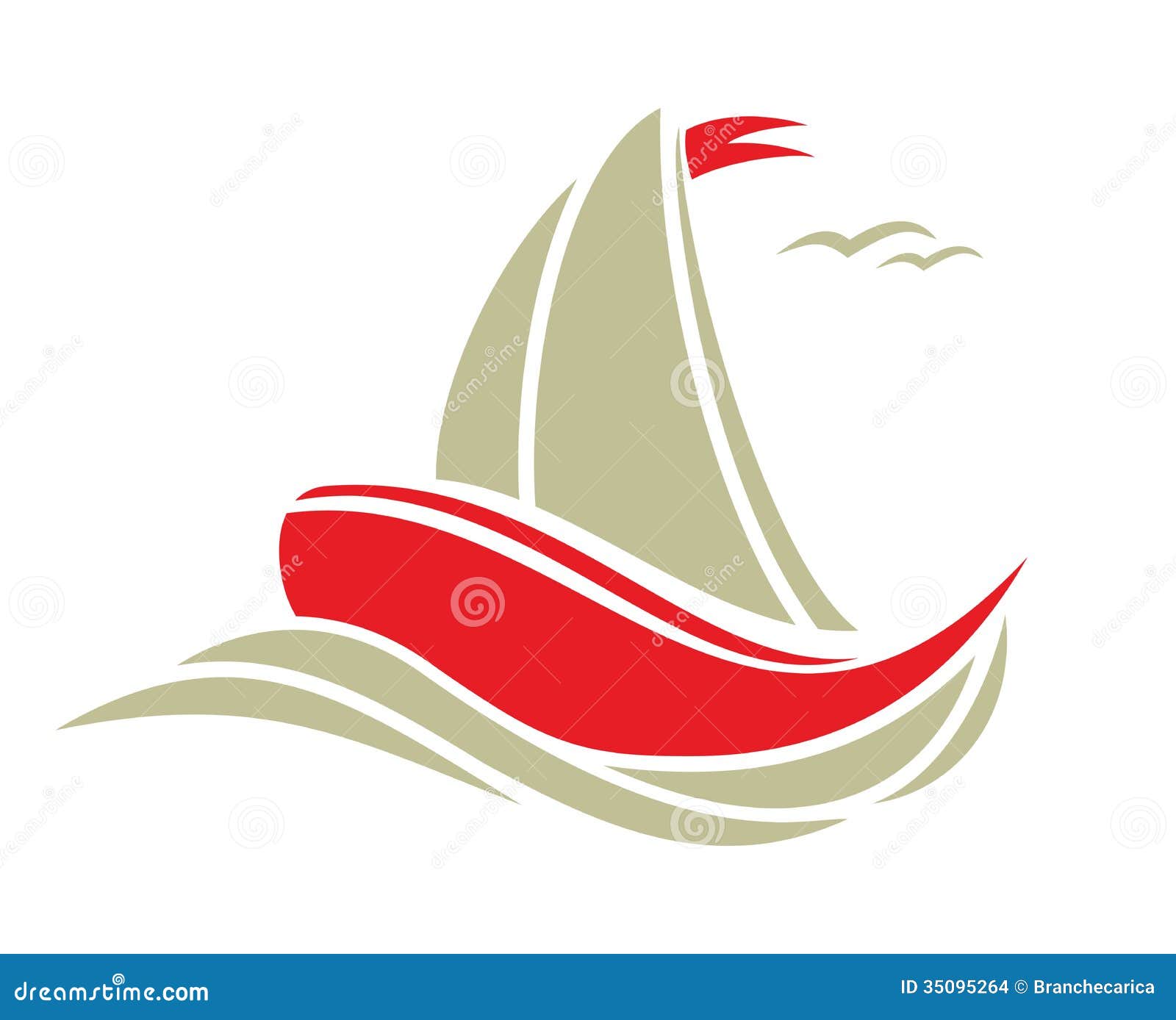 Sailing Boat Stock Images - Image: 35095264
