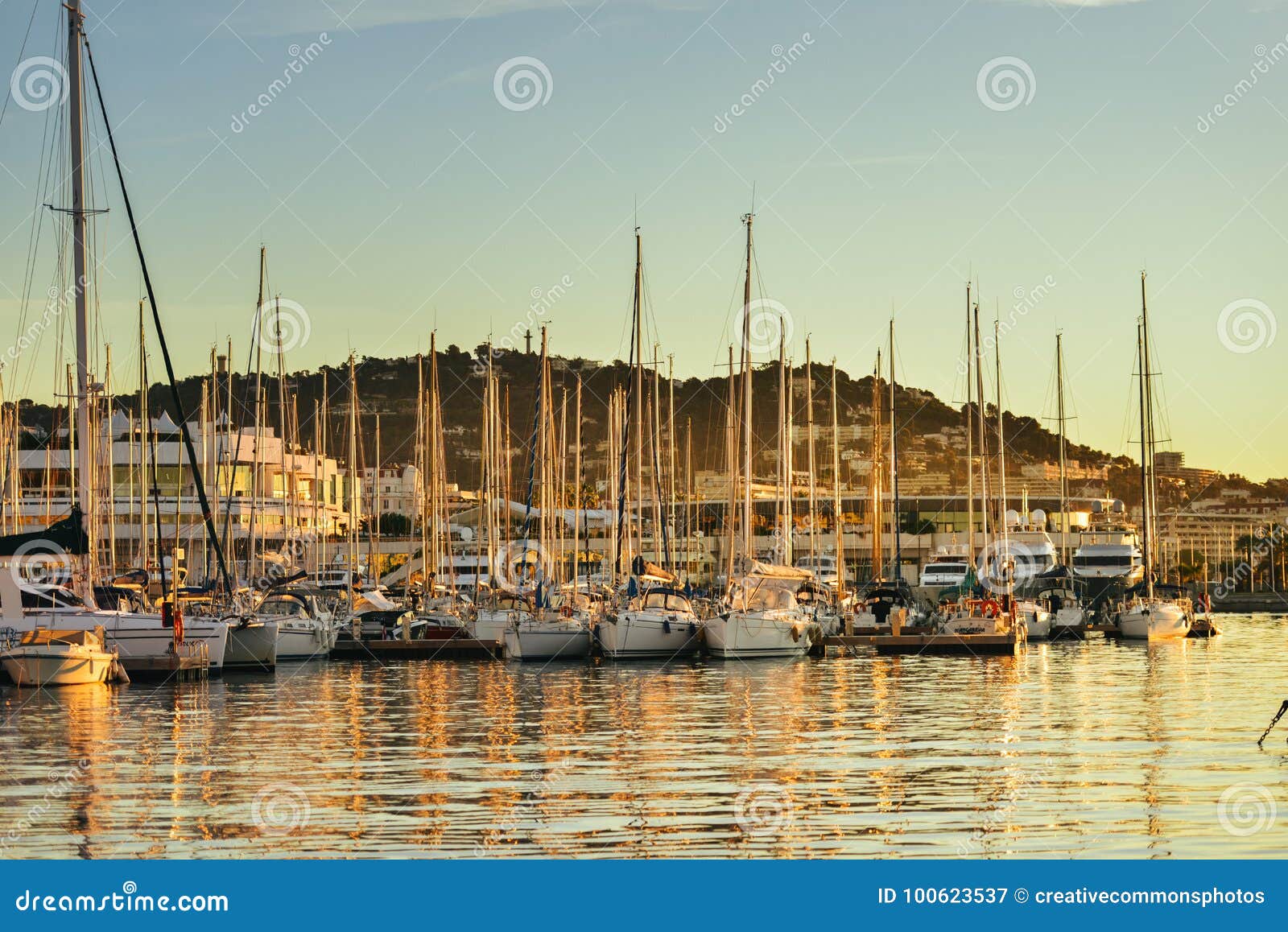 Sailing Boats In French Marina Picture. Image: 100623537