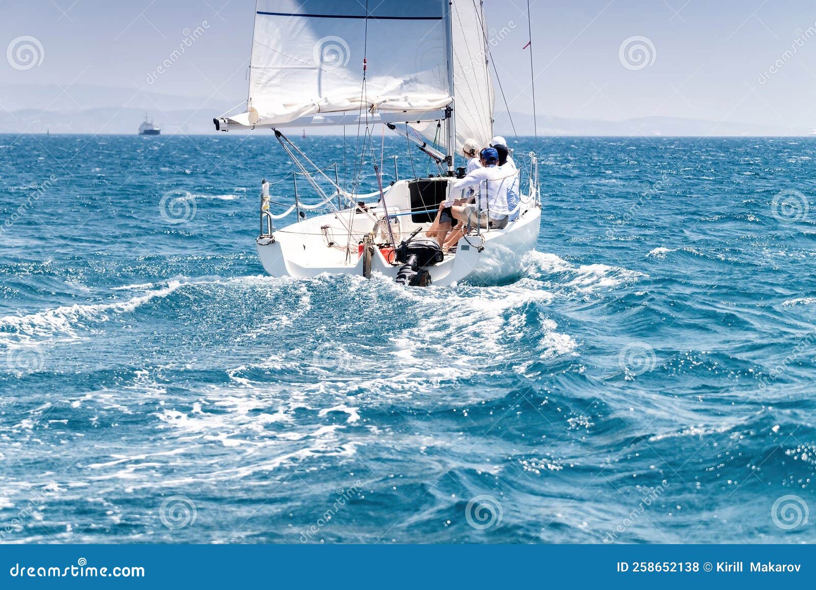 crew on sailboat