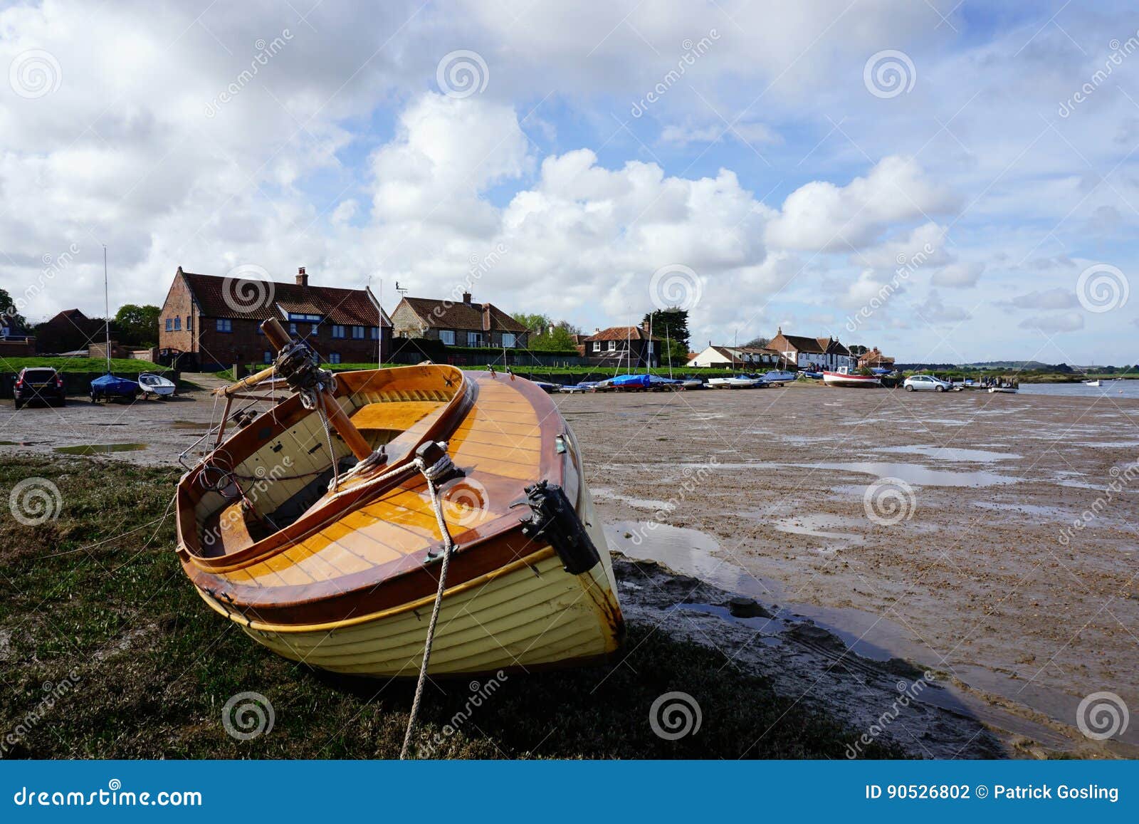Sailing Dinghy In Portland Harbour Editorial Image