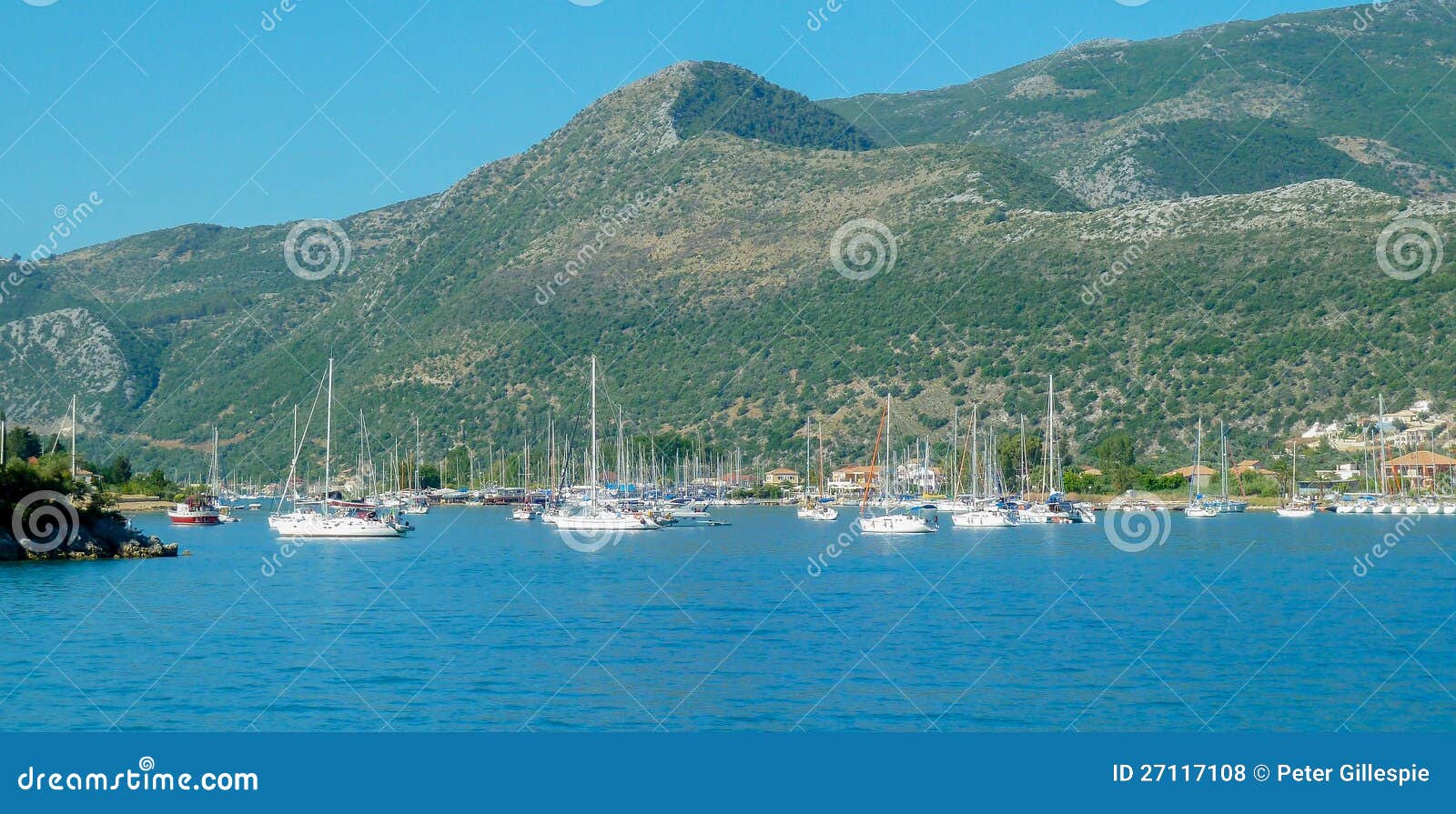 Sailing the Greek islands stock photo. Image of bathe - 27117108