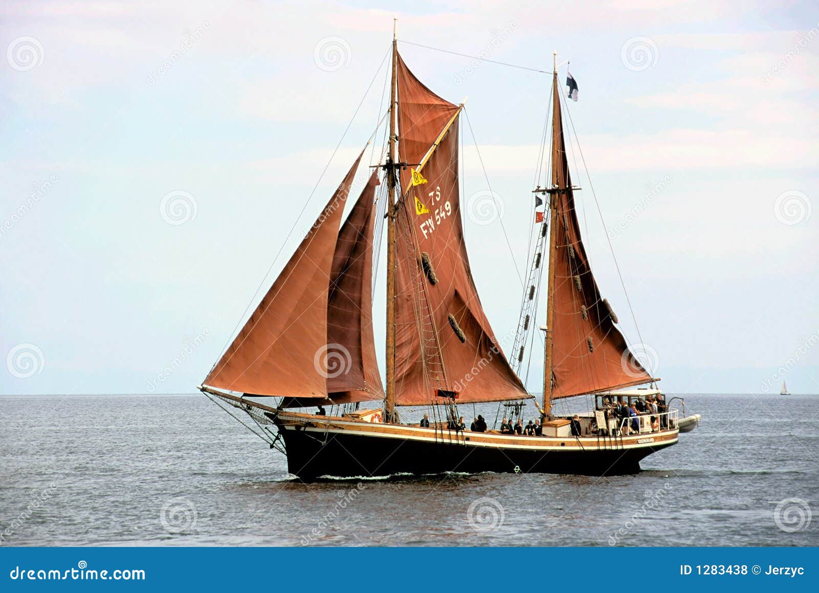 Sailing-ship-6 stock photo. Image of cruise, wind, sails 