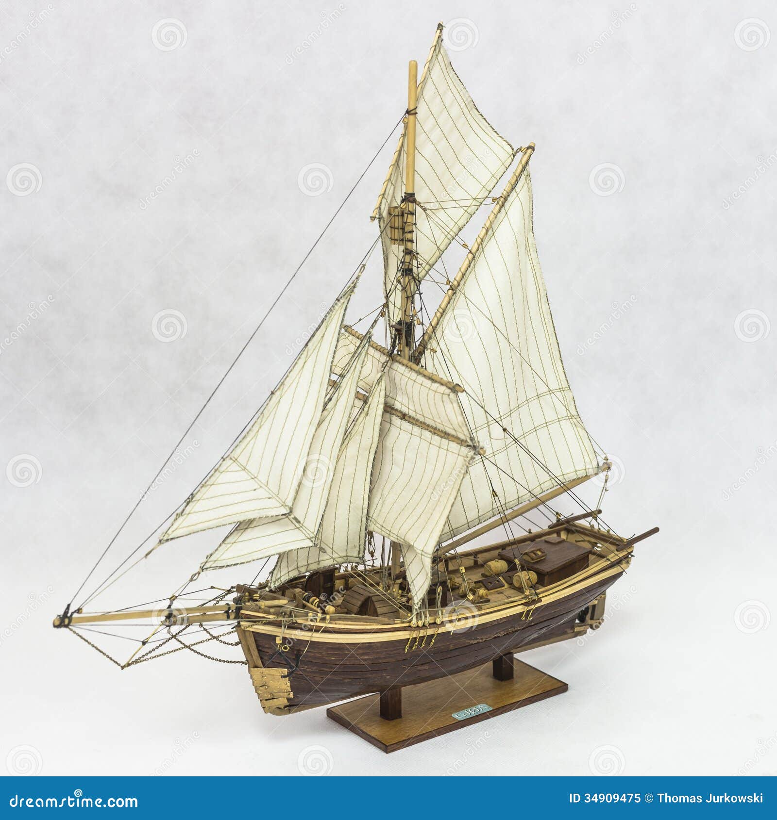 Sailing Ship Model Royalty Free Stock Photo - Image: 34909475