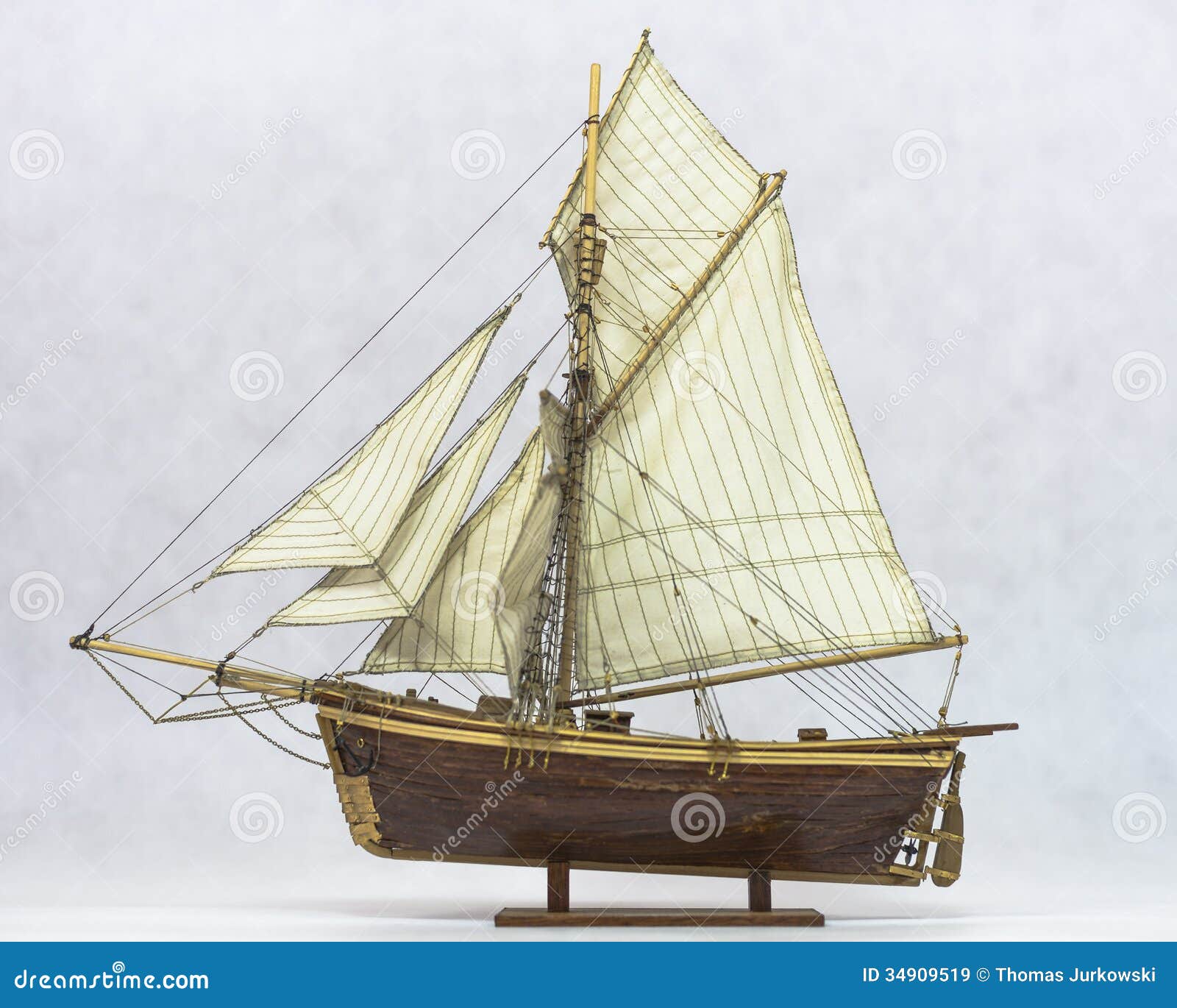 Sailing Ship Model Royalty Free Stock Images - Image: 34909519