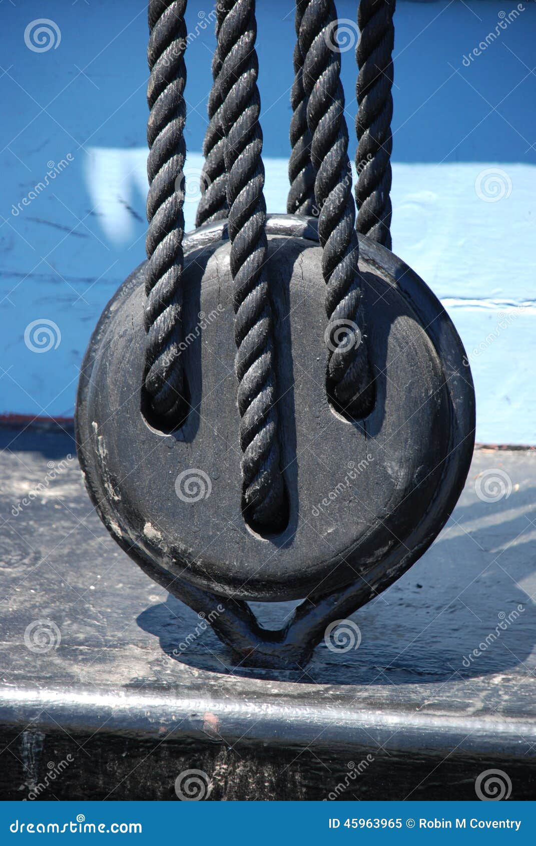 Sailing ship part stock image. Image of sailingship, blue 45963965