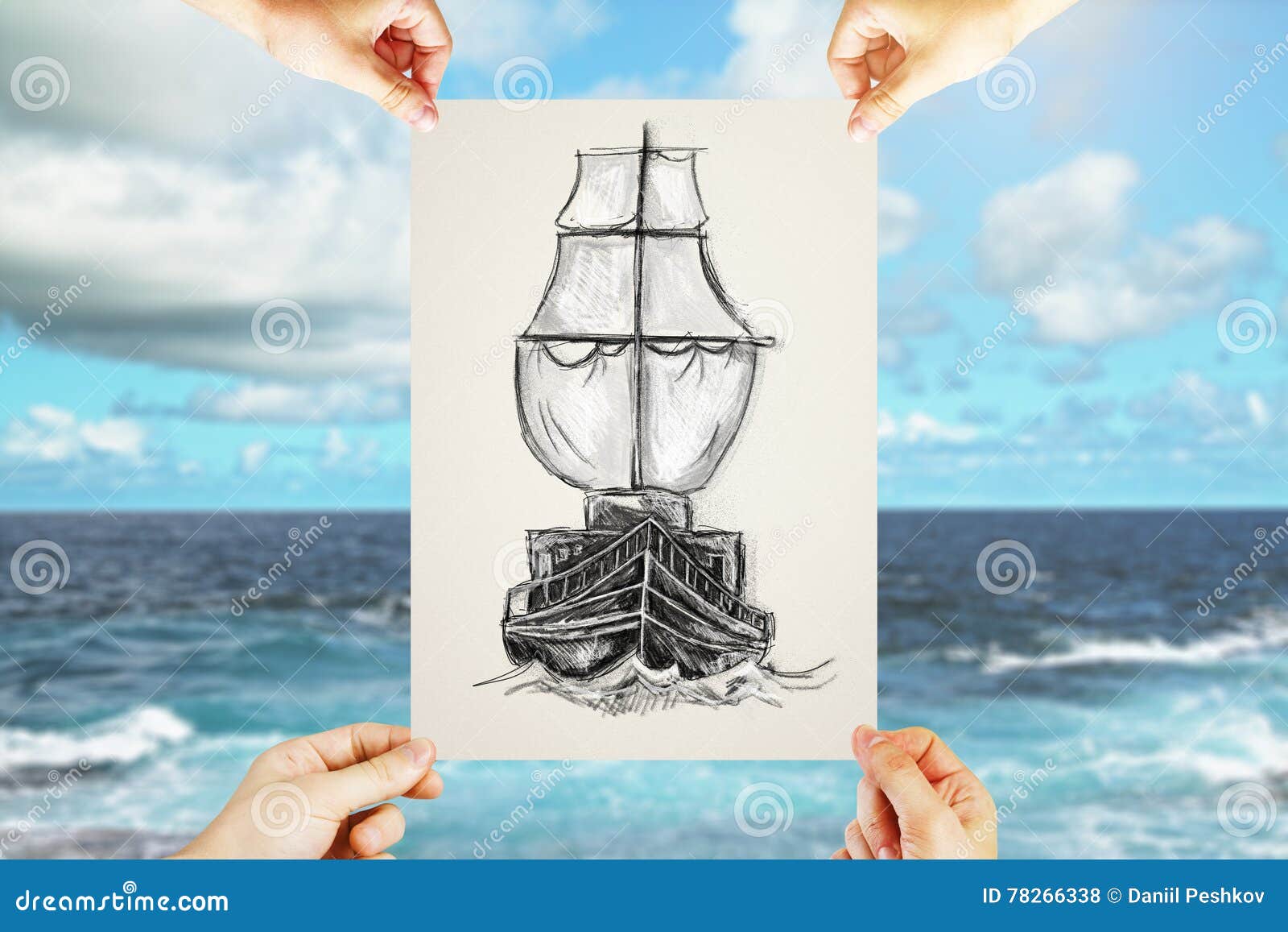 Sailing and travel concept stock photo. Image of coast - 78266338