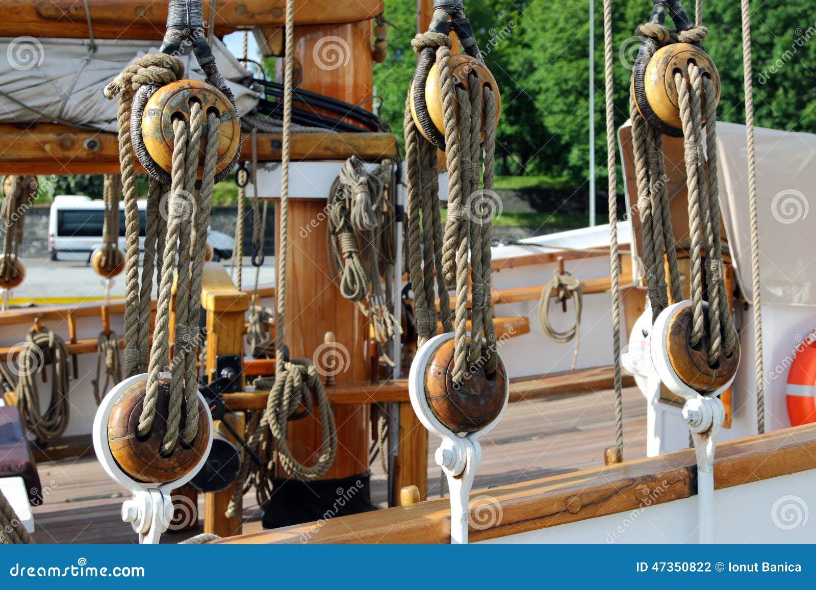 sailing vessel detail