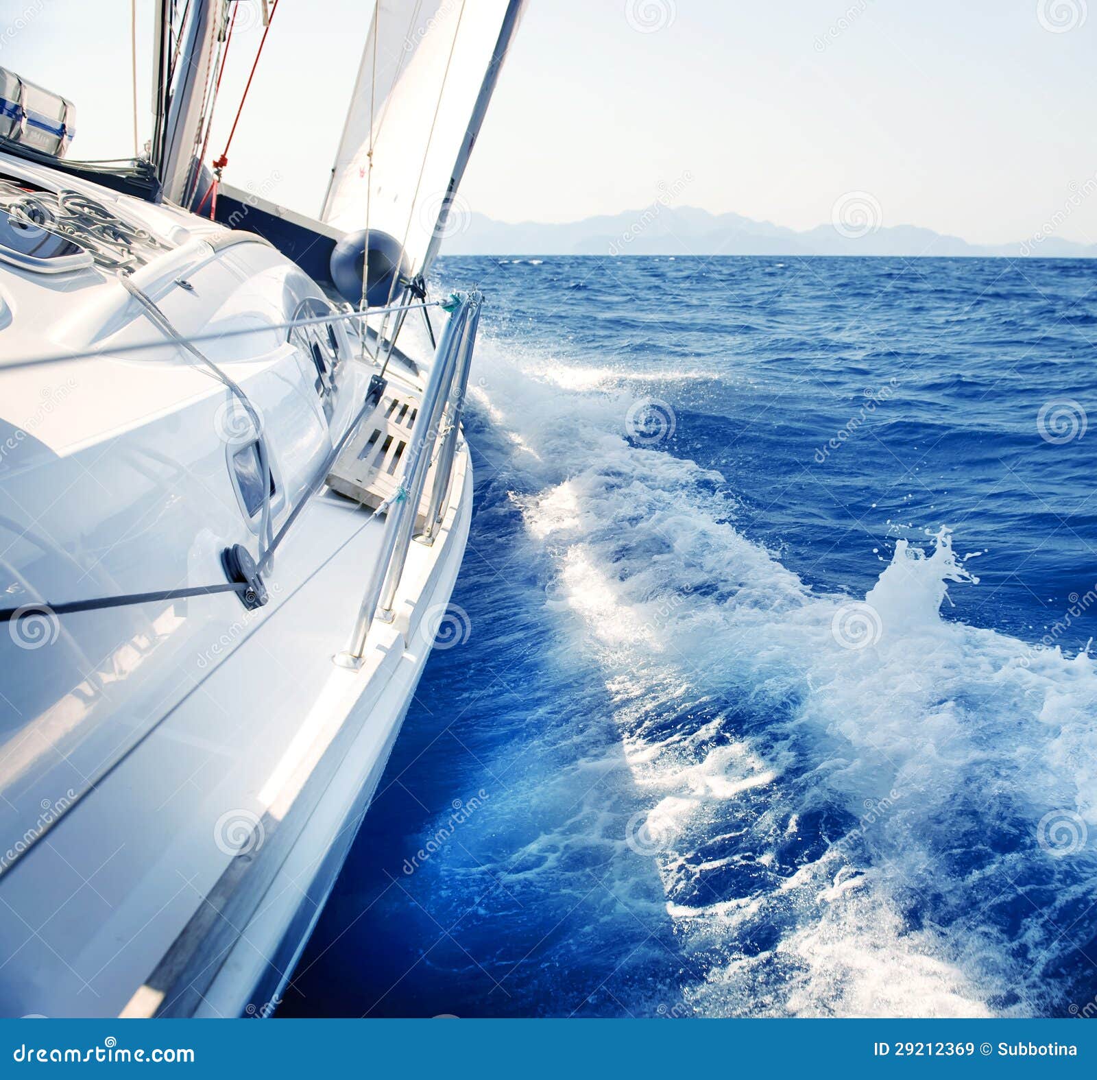 Sailing. Yachting. Luxury Lifestyle Royalty Free Stock 