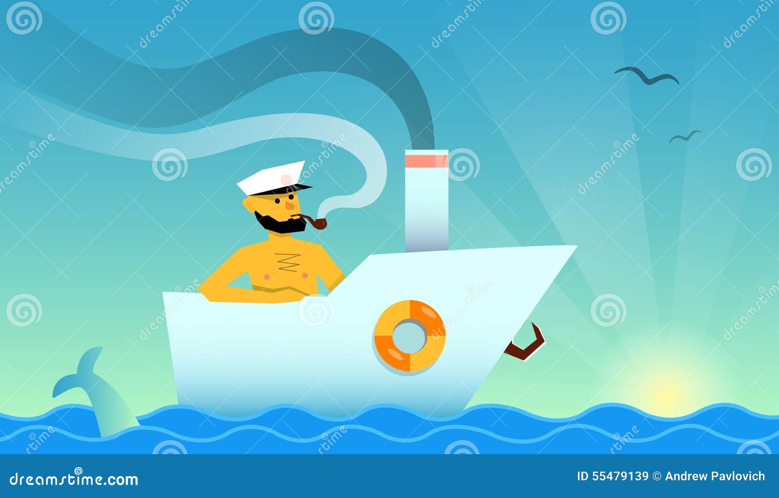 sailor in the boat