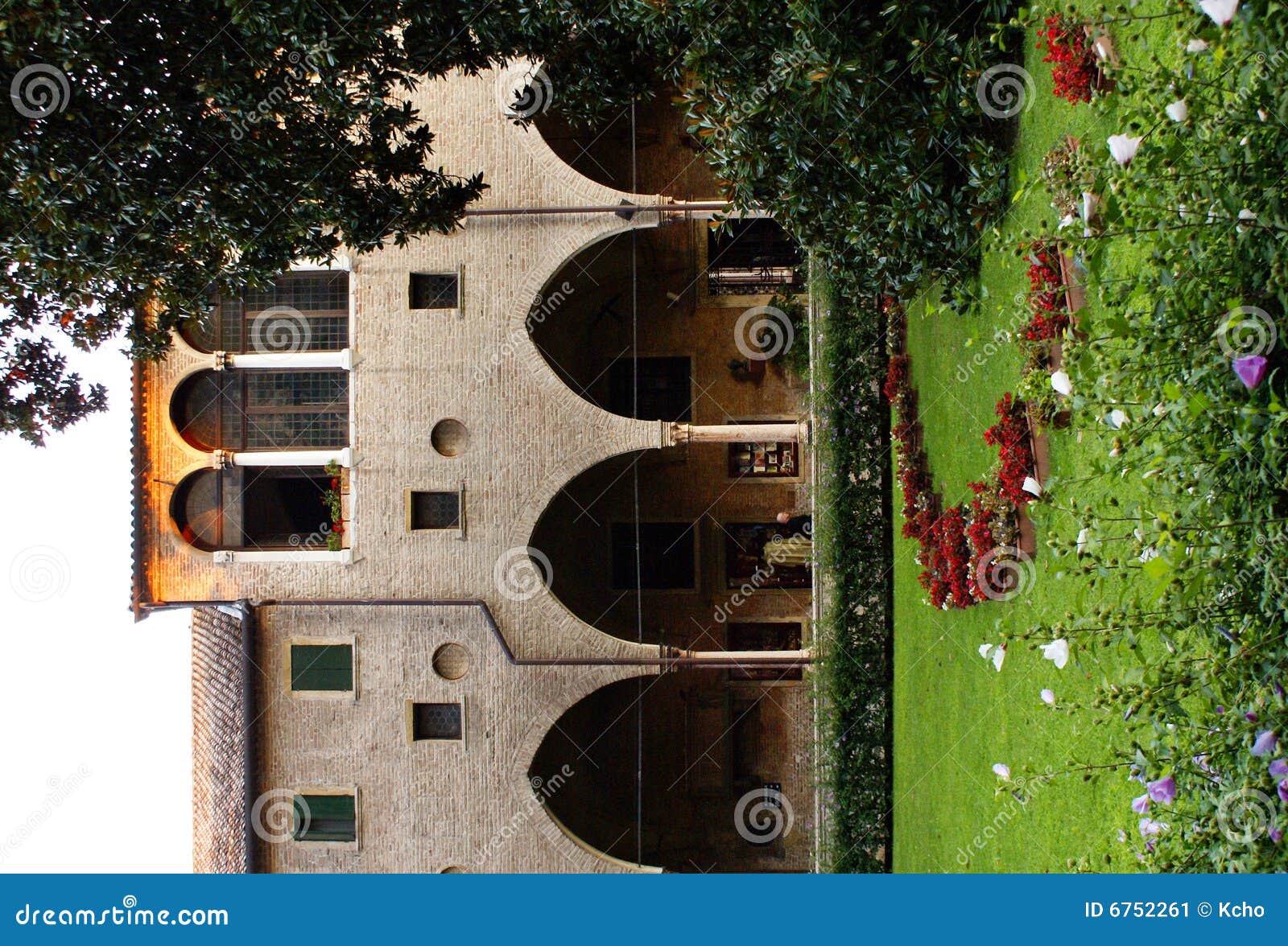 Saint Anthony Basilica Garden Stock Image Image of byzantine