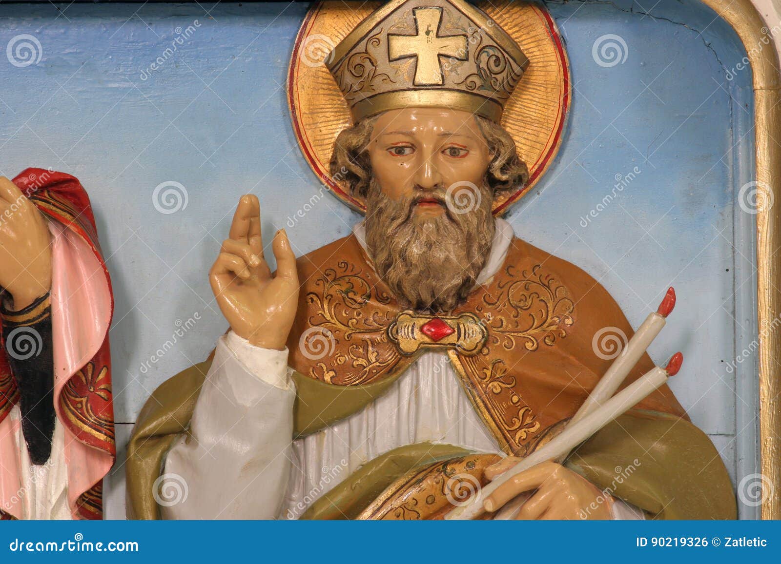 Saint Blaise stock photo. Image of europe, basilica, christianity