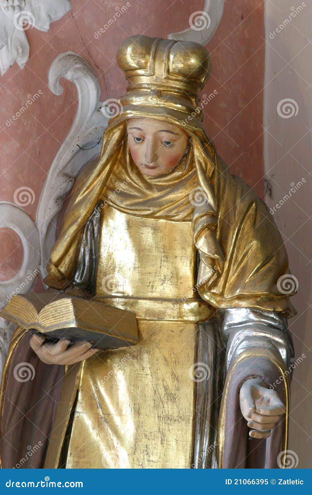 Saint Bridget of Sweden stock image. Image of gold, croatia 21066395