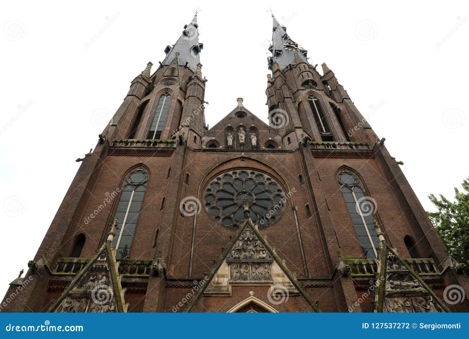 Church at Eindhoven, Netherlands Stock Photo - Image historic, architecture: 127537272