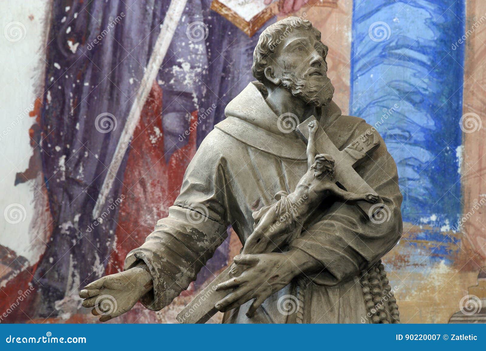 Saint Francis Xavier image stock. Image du histoire, chapelle 90220007