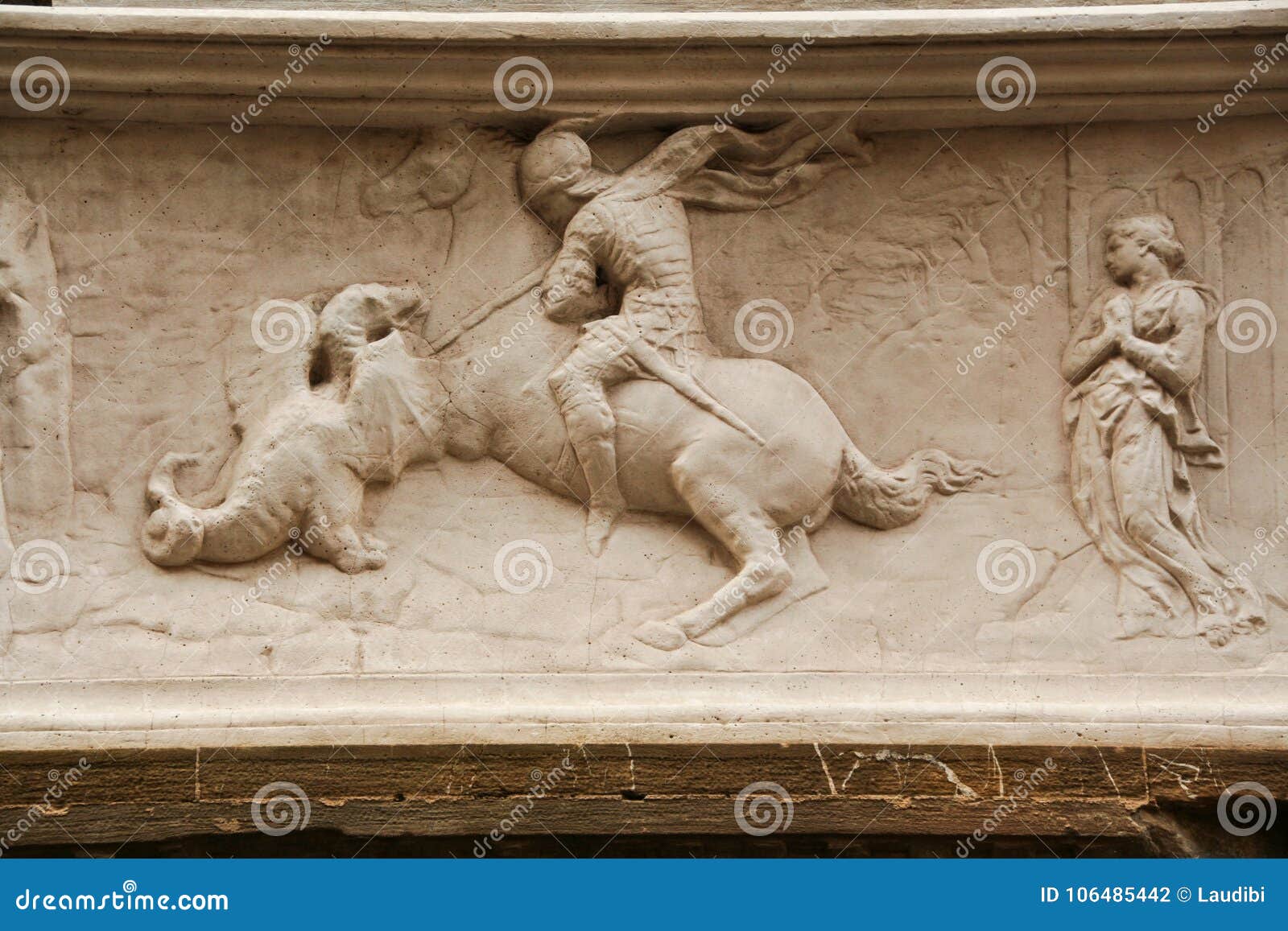 saint george and the dragon donatello