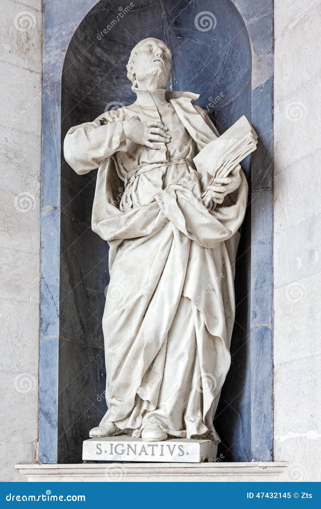 saint ignatius of loyola italian baroque sculpture