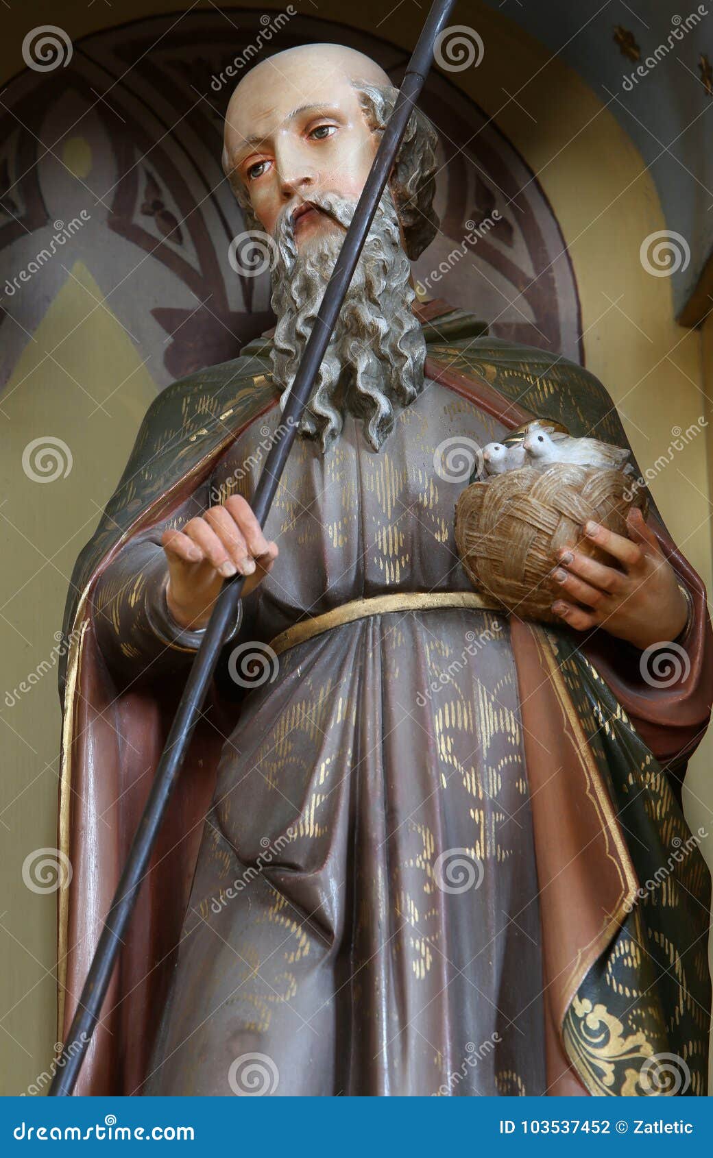 Saint Joachim photo stock. Image du intérieur, chrétien 103537452