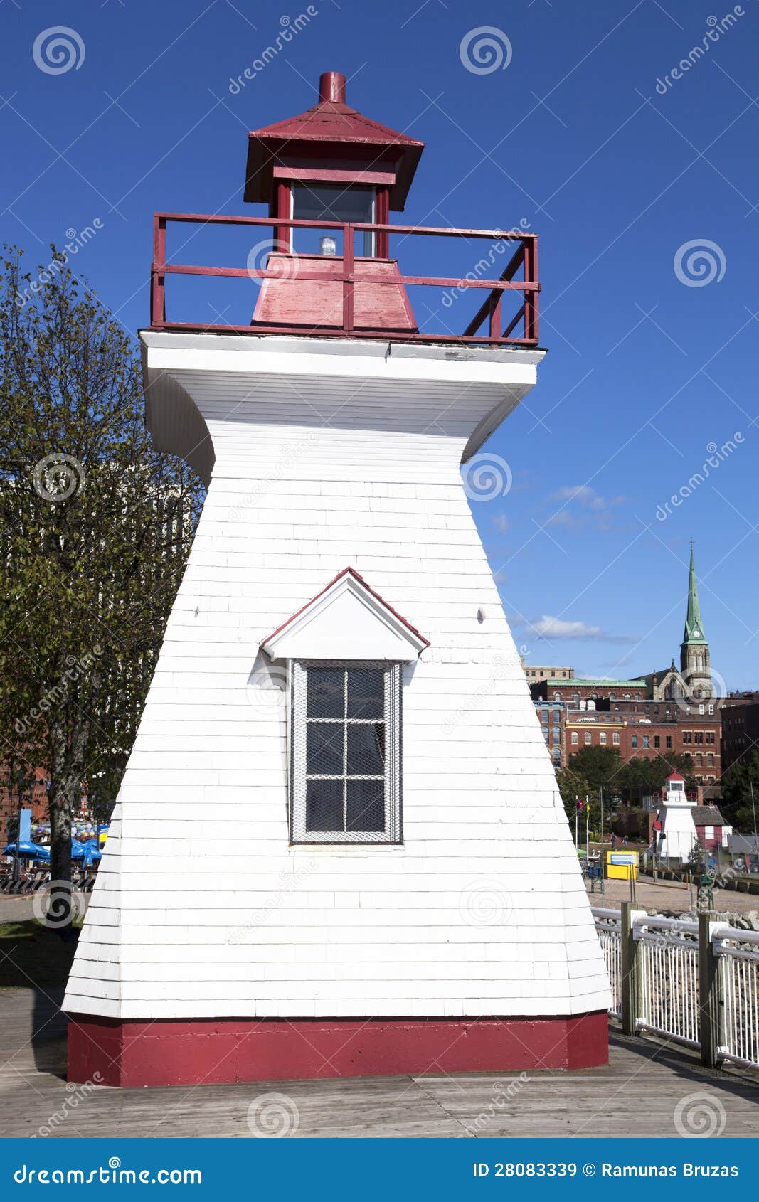 Saint John Lighthouse stock image. Image of structure 28083339