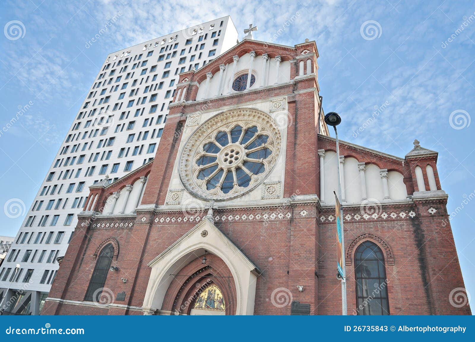 the saint joseph cathedral and cathedral plaza