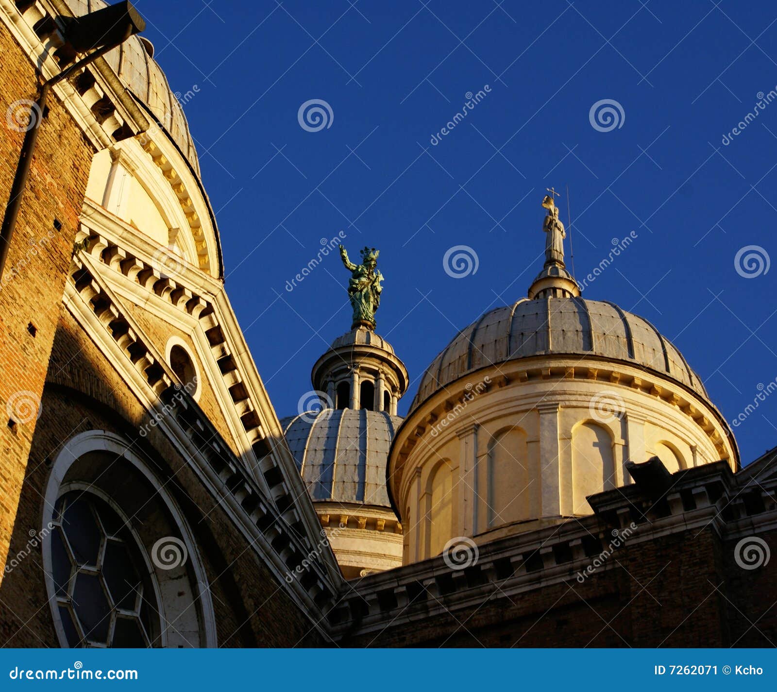 Saint justine padova stock image. Image of main, misty 7262071