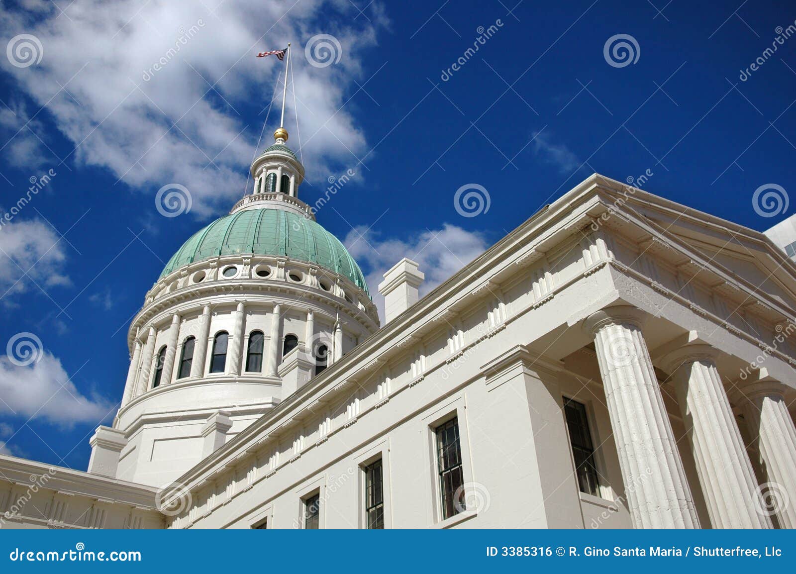 Saint Louis Court House stock photo. Image of archway 3385316