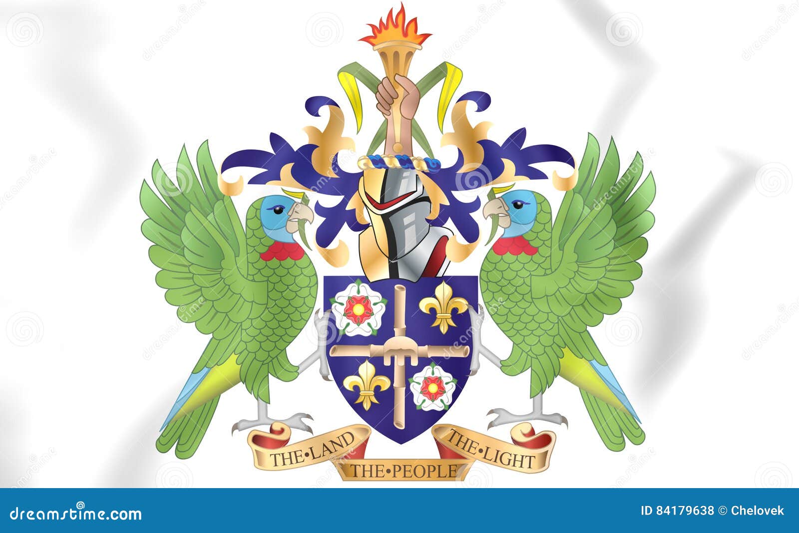 Download 287+ Saint Lucia Coat Of Arms Coloring Pages PNG PDF File