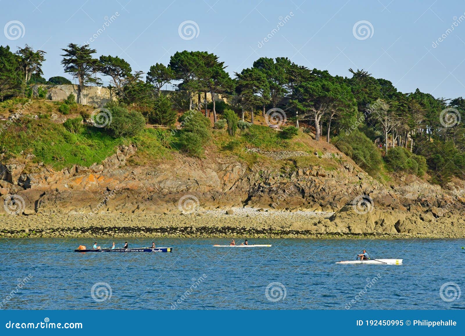 Saint Malo; France - July 28 2019 : Picturesque City in Summer ...