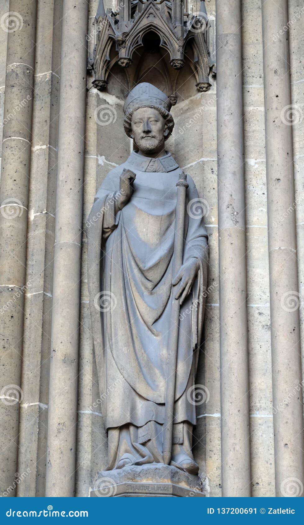 Patron Saint Of Martial Arts Saint Martial stock image. Image of bishop, europe, historical - 137200691