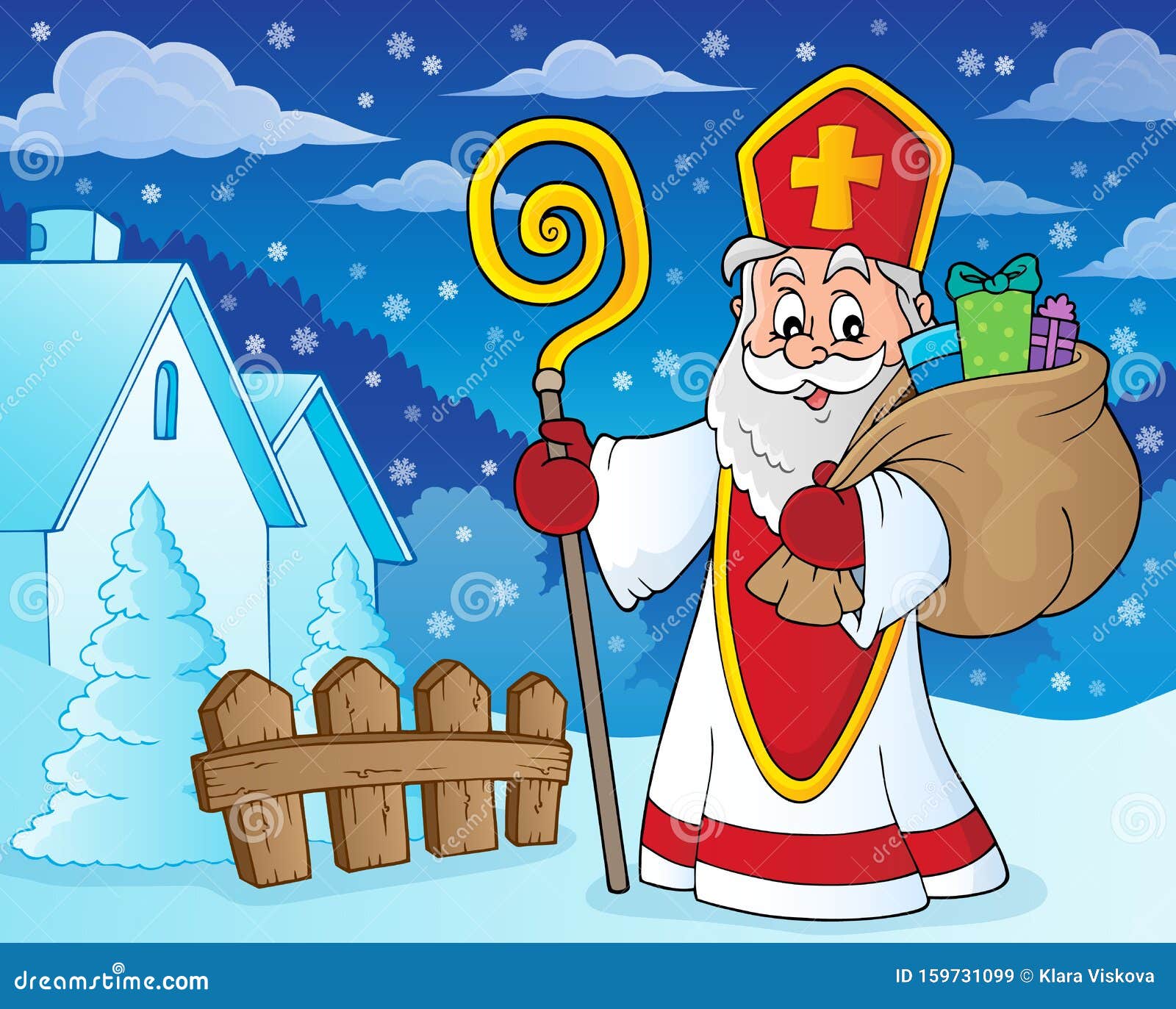 St nick. Святойцниколай вектор. День Святого Николая иллюстрации.