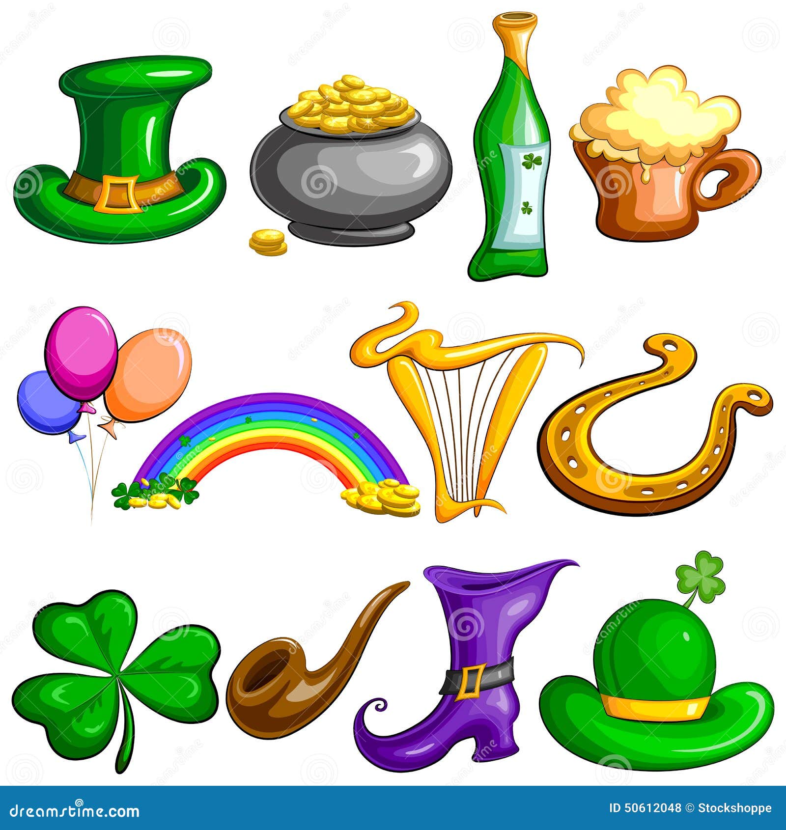 Saint Patrick s Day symbol stock vector. Illustration of ...